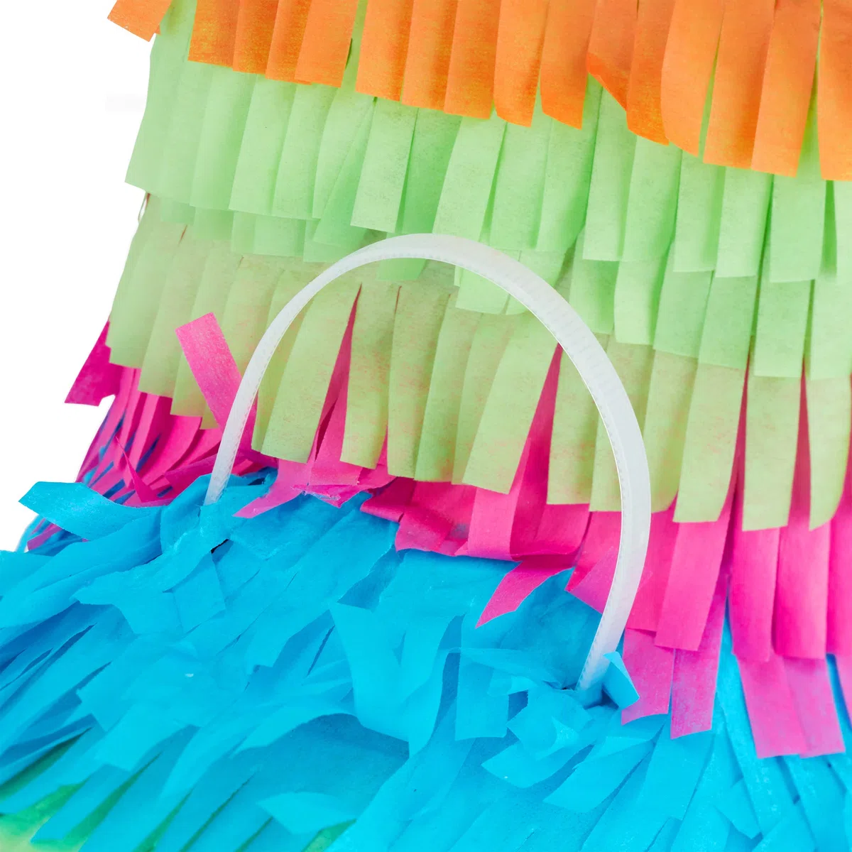 Relaxdays Pignatta Asinello, Pentolaccia a Forma di Animale da Riempire, per Bambini, Party & Compleanni, Colorata