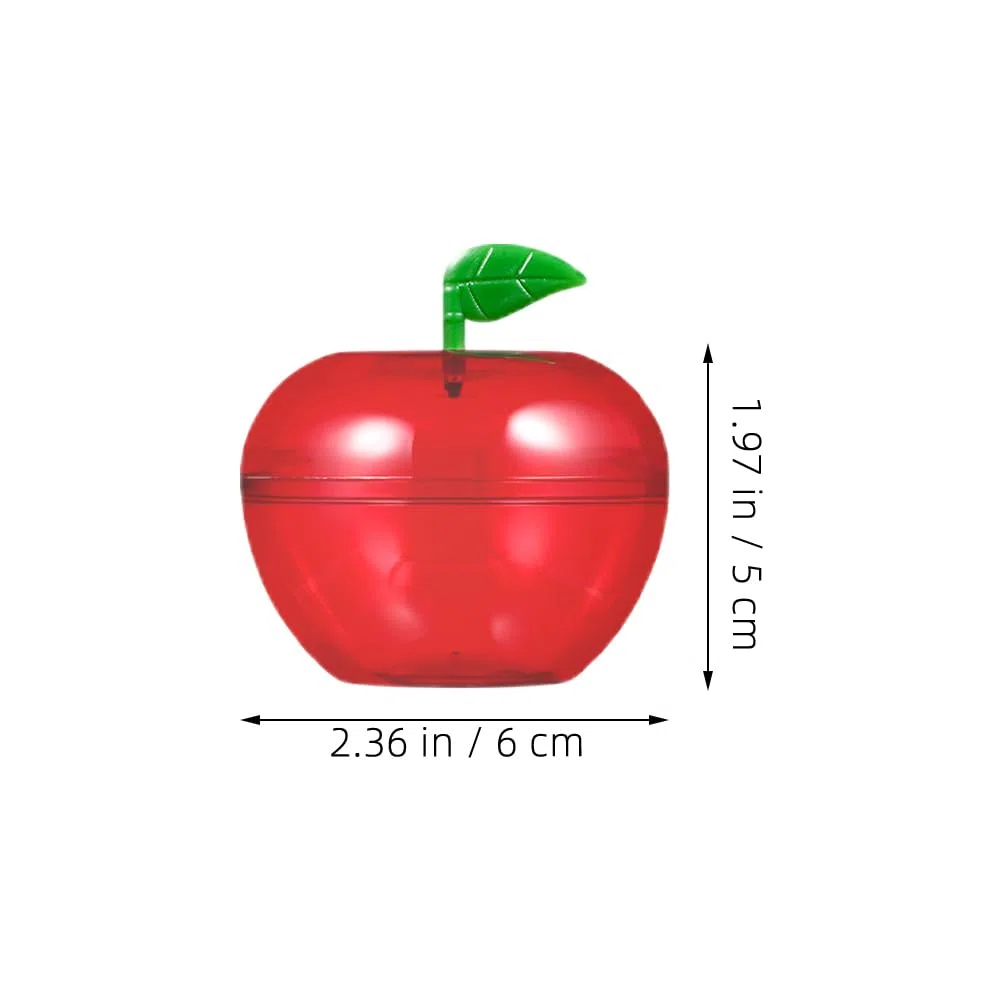 PartyKindom 20 scatole per caramelle a forma di mela, contenitori decorativi luminosi per matrimoni, Natale e bomboniere, divertenti e adorabili porta snack