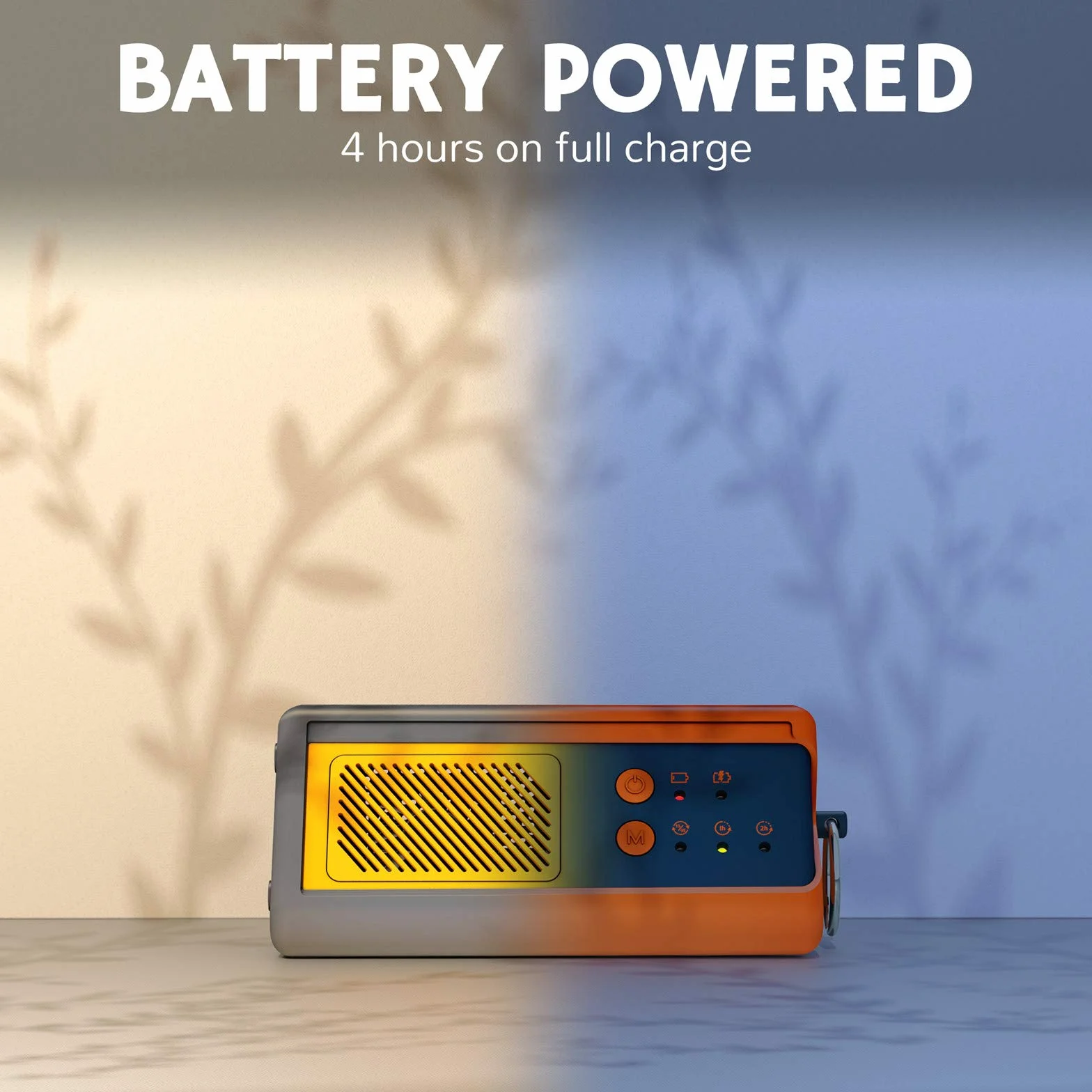 Airthereal PA1K-GO Generatore di Ozono Portatile – Eliminatore di Odori Senza Fili Alimentato a Batteria per Auto, Camera d’Hotel, Ufficio, Bagno e Altri Piccoli Spazi (Giallo/Grigio)