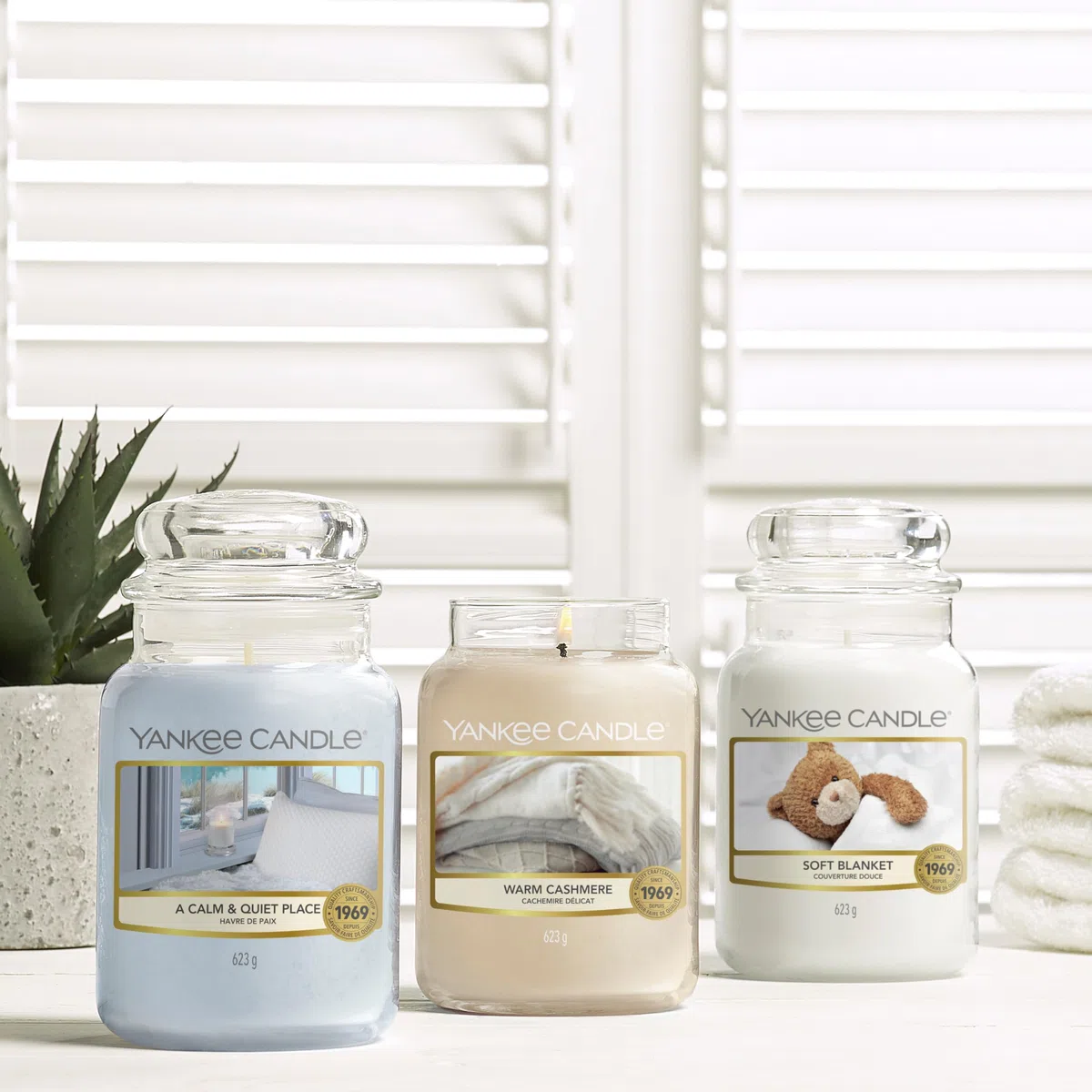 Yankee Candle Candela profumata in giara grande | Coperta morbida | Durata Fino a 150 Ore | Regali per donne