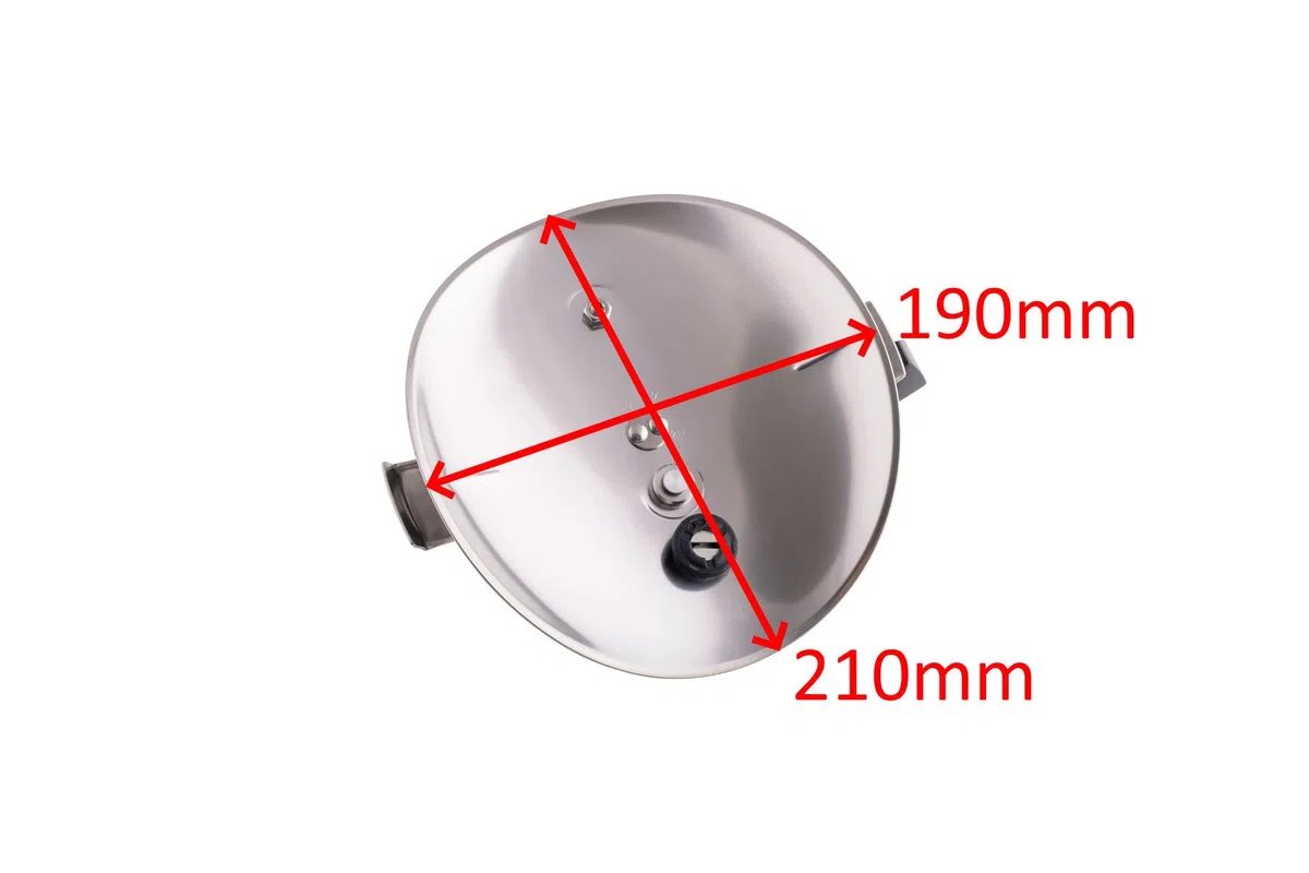 Coperchio di ricambio valvola manico indicatore per pentola a pressione Lagostina Classic 5L 7L 220mm