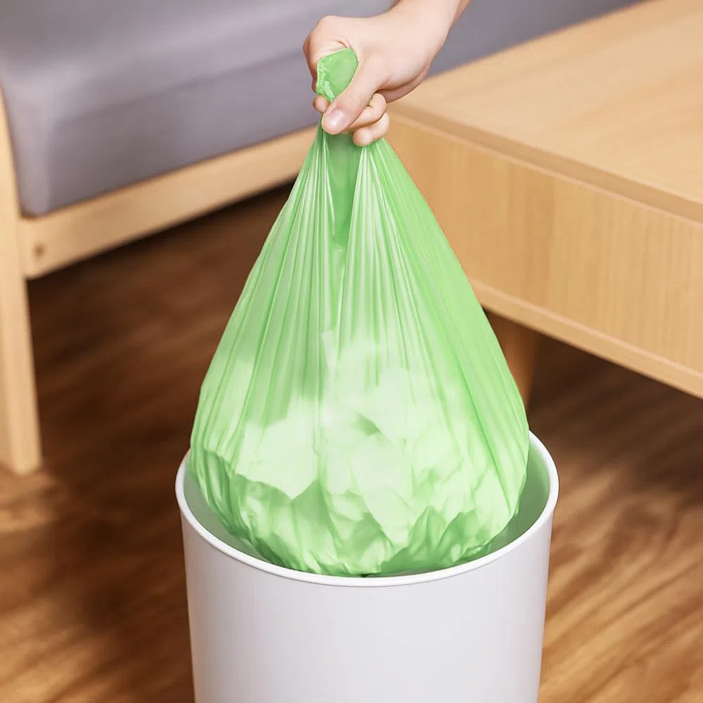 VIRSUS Sacchi Raccolta Umido e Organico cm 70x110 (110 Litri) 50 Pezzi biodegradabili e compostabili