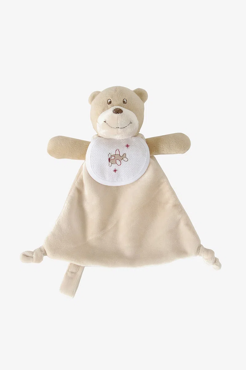 DMC - Peluche orso teddy - Ricamo a punto croce | Da personalizzare con nome, motivi, data di nascita - Idea regalo