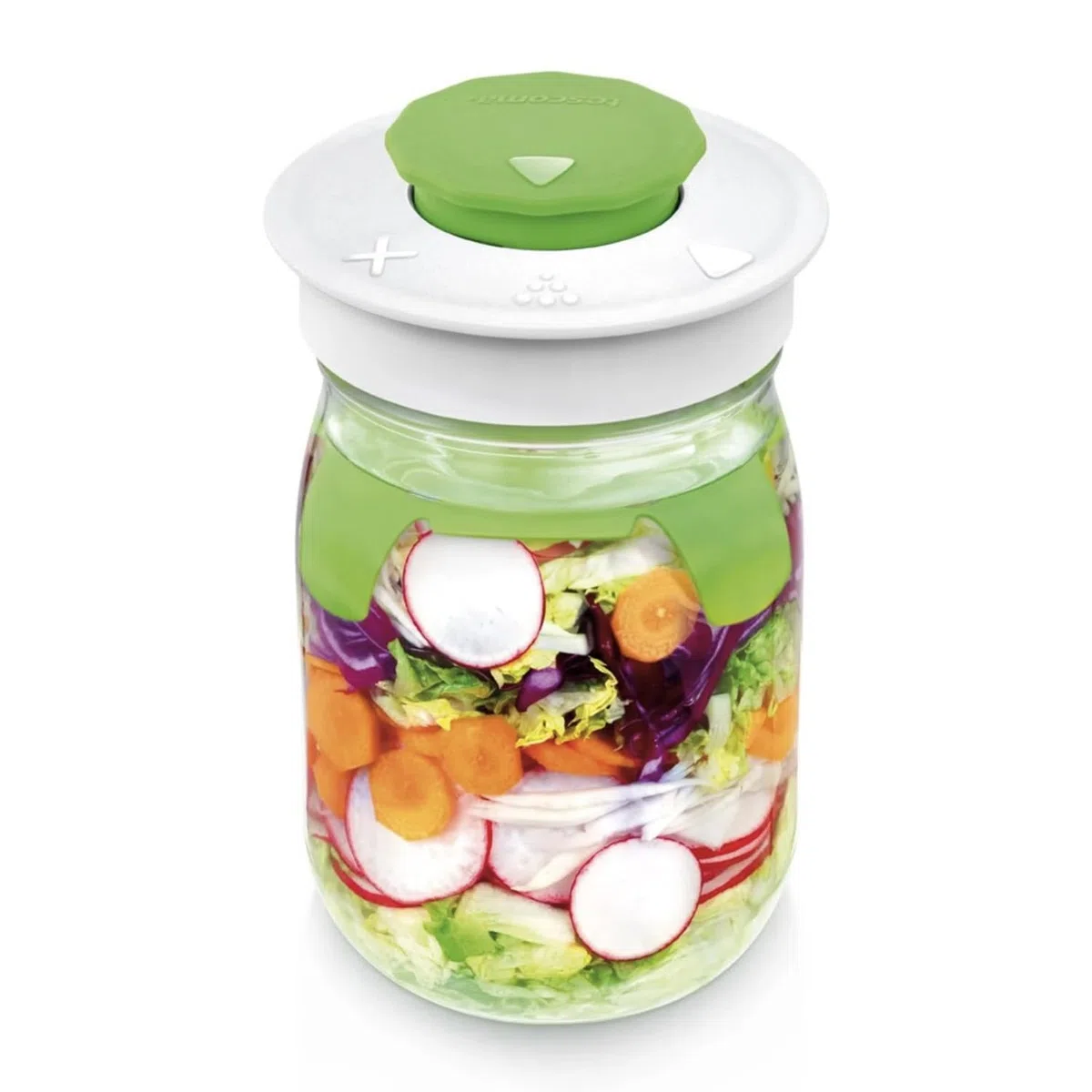 Tescoma 895326 Set vaso da fermentazione 1l, kit per verdure e sottaceto.