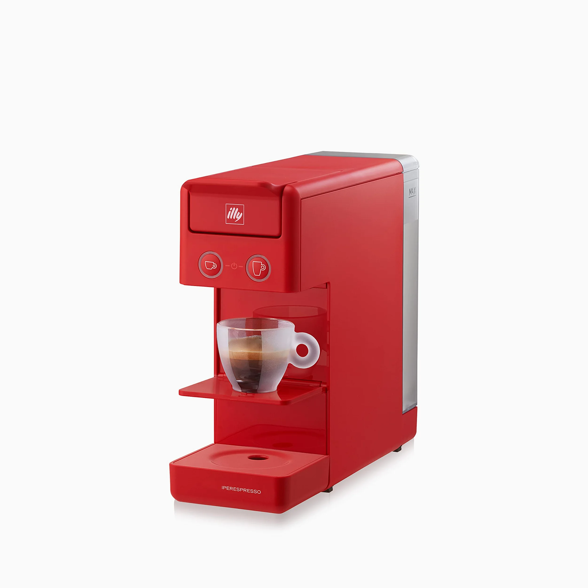 illy Caffè, Macchina da Caffè a Capsule Iperespresso Y3.3, 0.8 Litri, Rossa