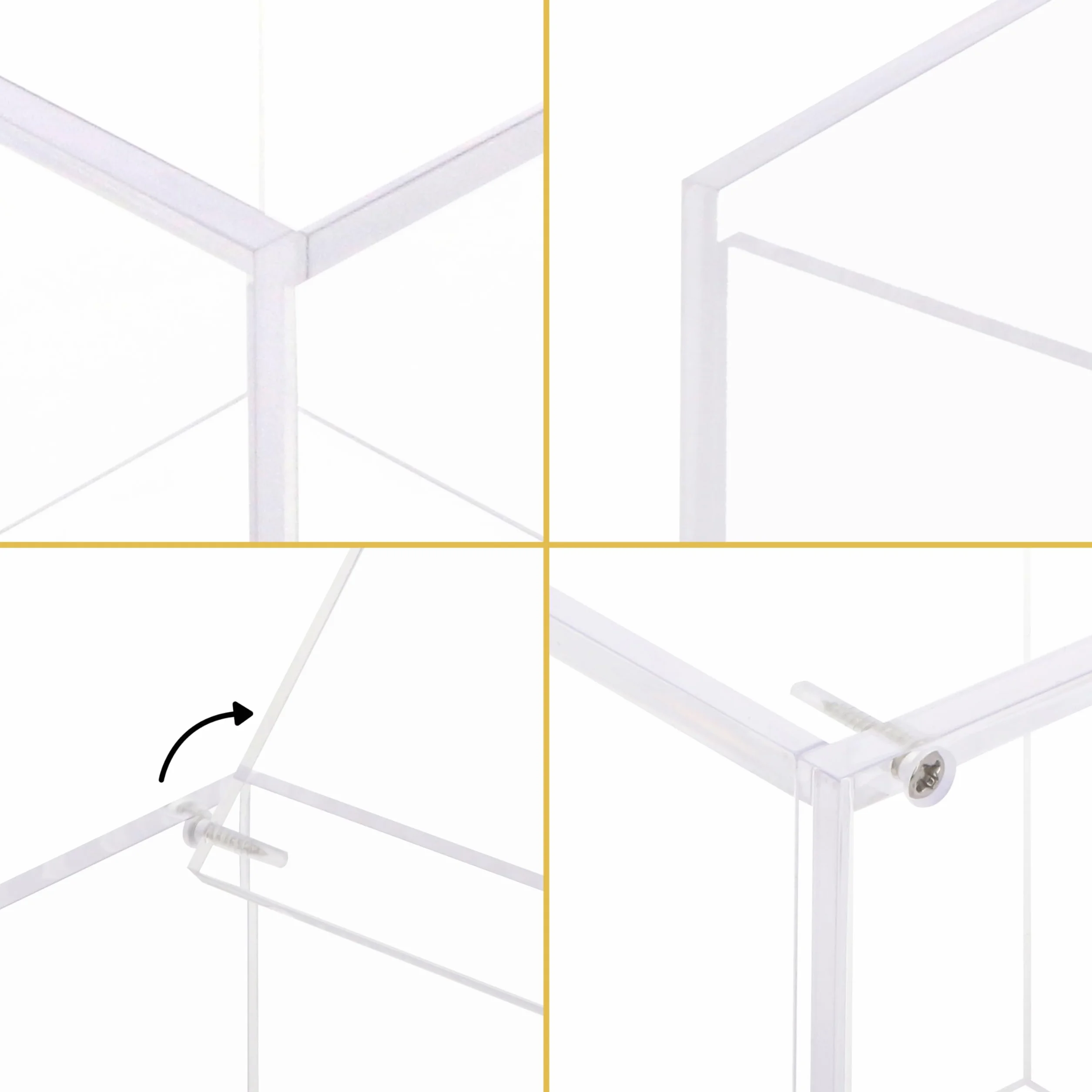 Exzact Cubo per capsule di caffè da 15 cm in acrilico, organizer per cestini per cialde di caffè, porta capsule trasparente, contenitore multifunzione