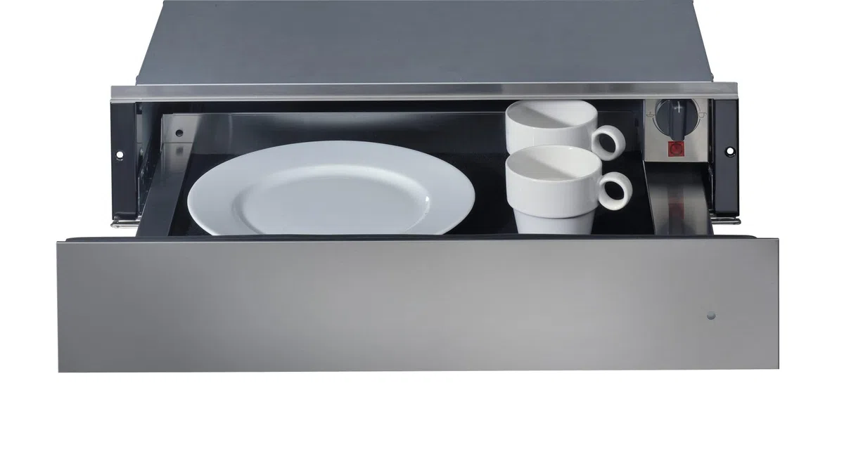 Whirlpool WD142IX - Cassetto riscaldante integrato, funzione temperatura regolabile, capacità totale 20 l, acciaio inossidabile