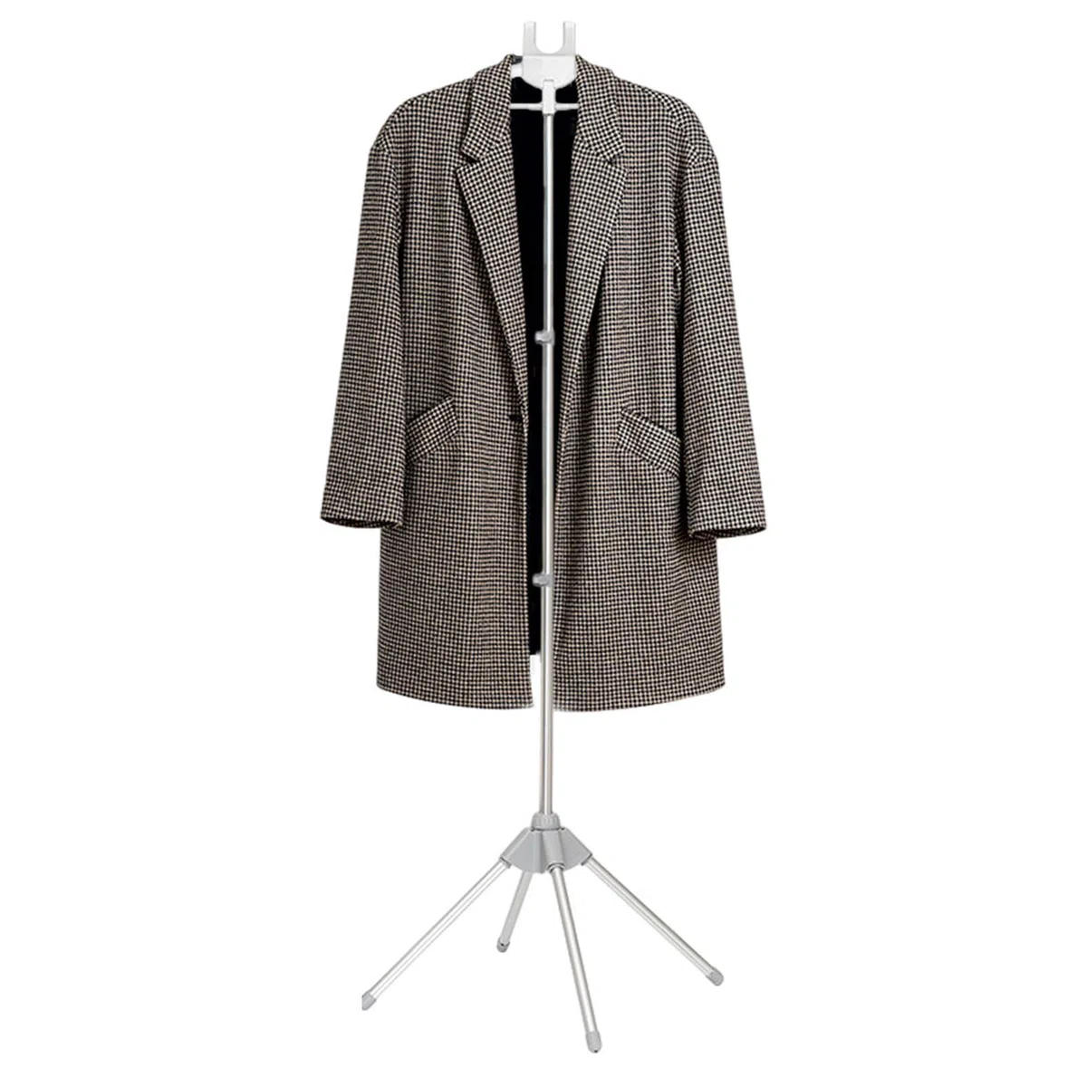 Supporto a Vapore per Abbigliamento, Supporto per Piastra a Vapore palmare, treppiedi telescopico, Appendiabiti per Ferro a Vapore, stendibiancheria per Vestiti, Vapore