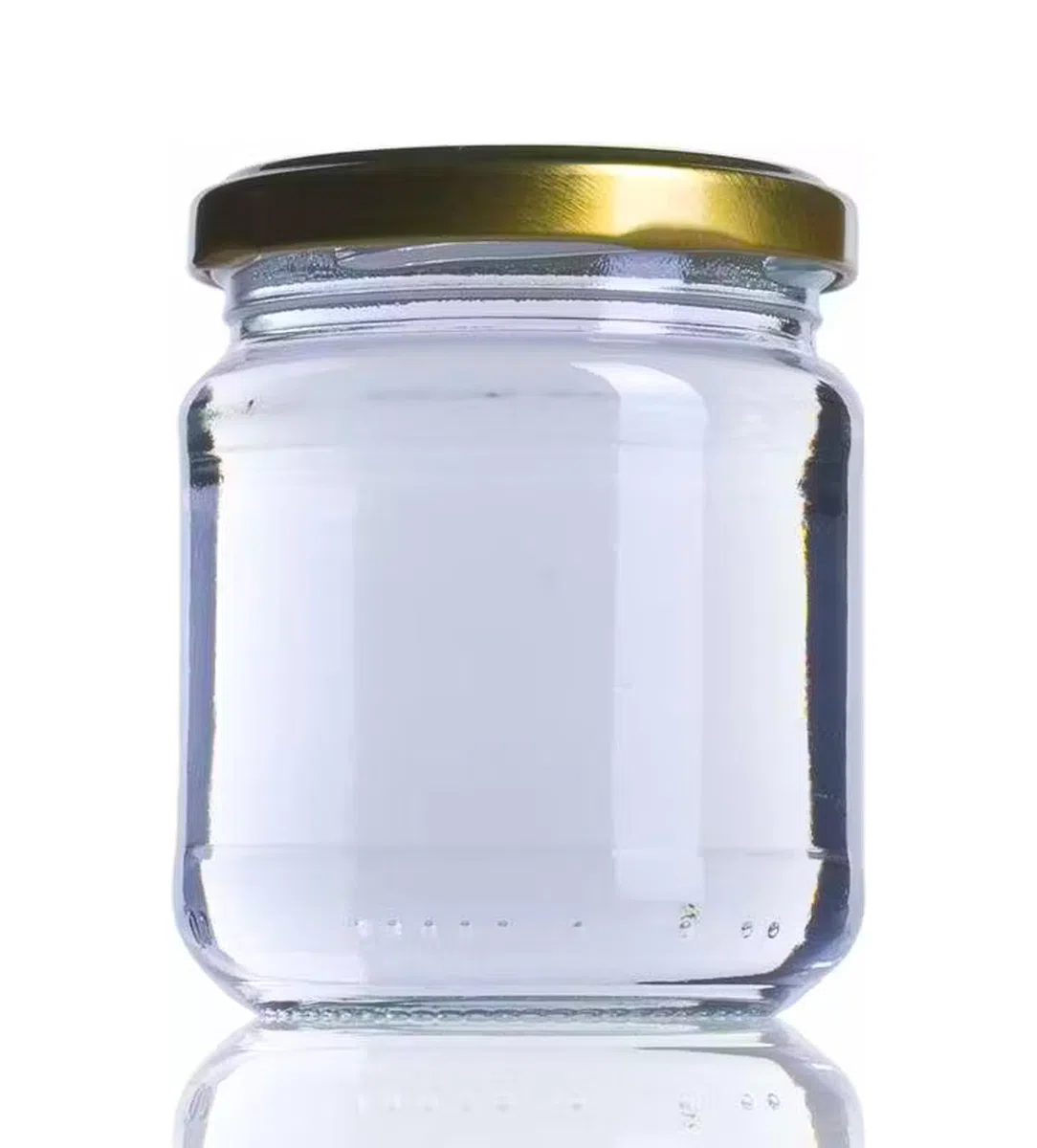Barattoli in vetro per la conservazione da 212 ml in confezione da 120 pezzi con TAPPO ORO per conservare marmellata, peperoncino, pesto e non solo (120 pezzi da 212 ml)