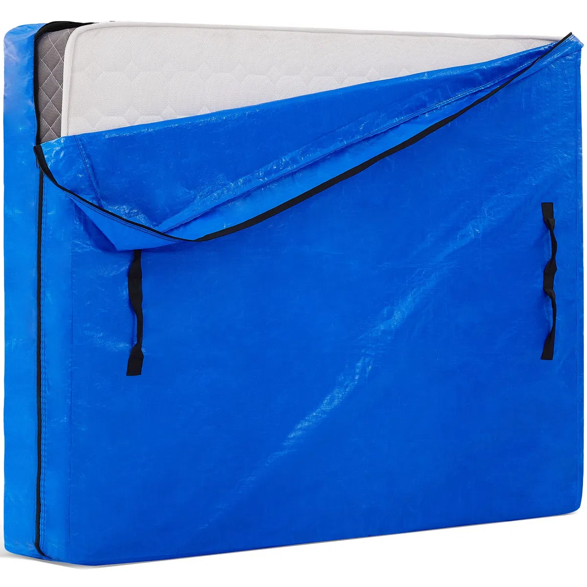 AlexHome Borsa per materasso per lo spostamento e la conservazione, borsa per materasso riutilizzabile resistente, facile da trasportare (king size)