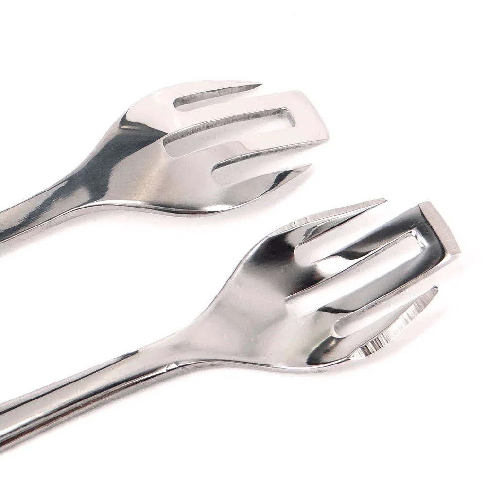 Set di 6 - Forchetta Oyster - Con Dente Sezione - Acciaio Inossidabile 18/10
