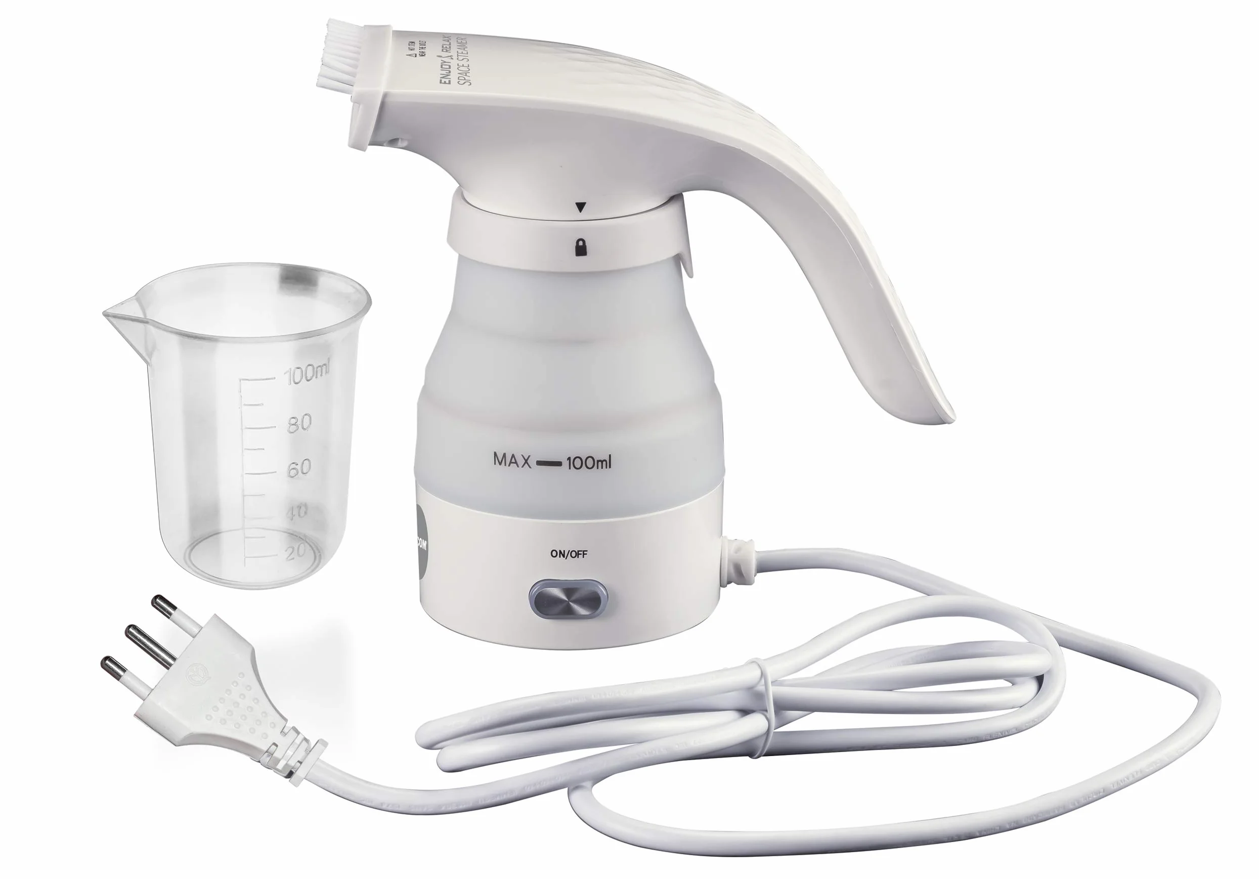 MACOM, Stiratrice Verticale da viaggio, Enjoy & Relax 875 Space Steamer