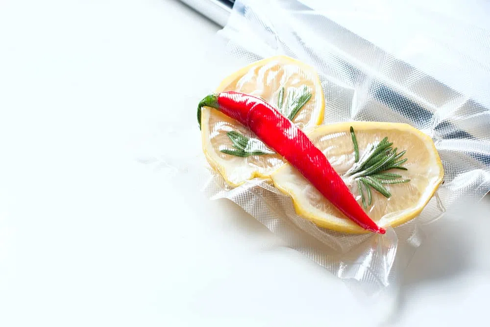 BOLSEMACK Sacchetti Sottovuoto Alimenti 100 Buste 25x35cm - Buste Sottovuoto Alimenti per Macchine Sottovuoto - Sacchetti per Sottovuoto per la Conservazione Degli Alimenti - Senza BPA