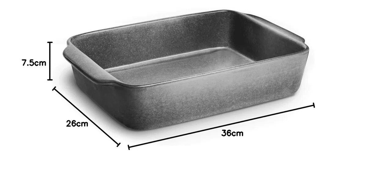 SPRINGLANE Casseruola e crostata in ceramica Misty Cliff (Casseruola, 36 x 26 cm)