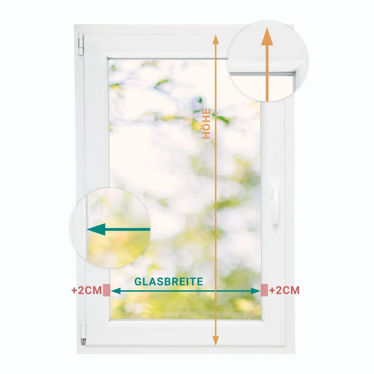 Estika Tenda plissettata su misura senza forare - larghezza 30-129 cm, altezza 150-230 cm - tessuto in 23 colori, profilo in 5 colori - per interni, per finestre, fissaggio a morsetto (Klemmfix)