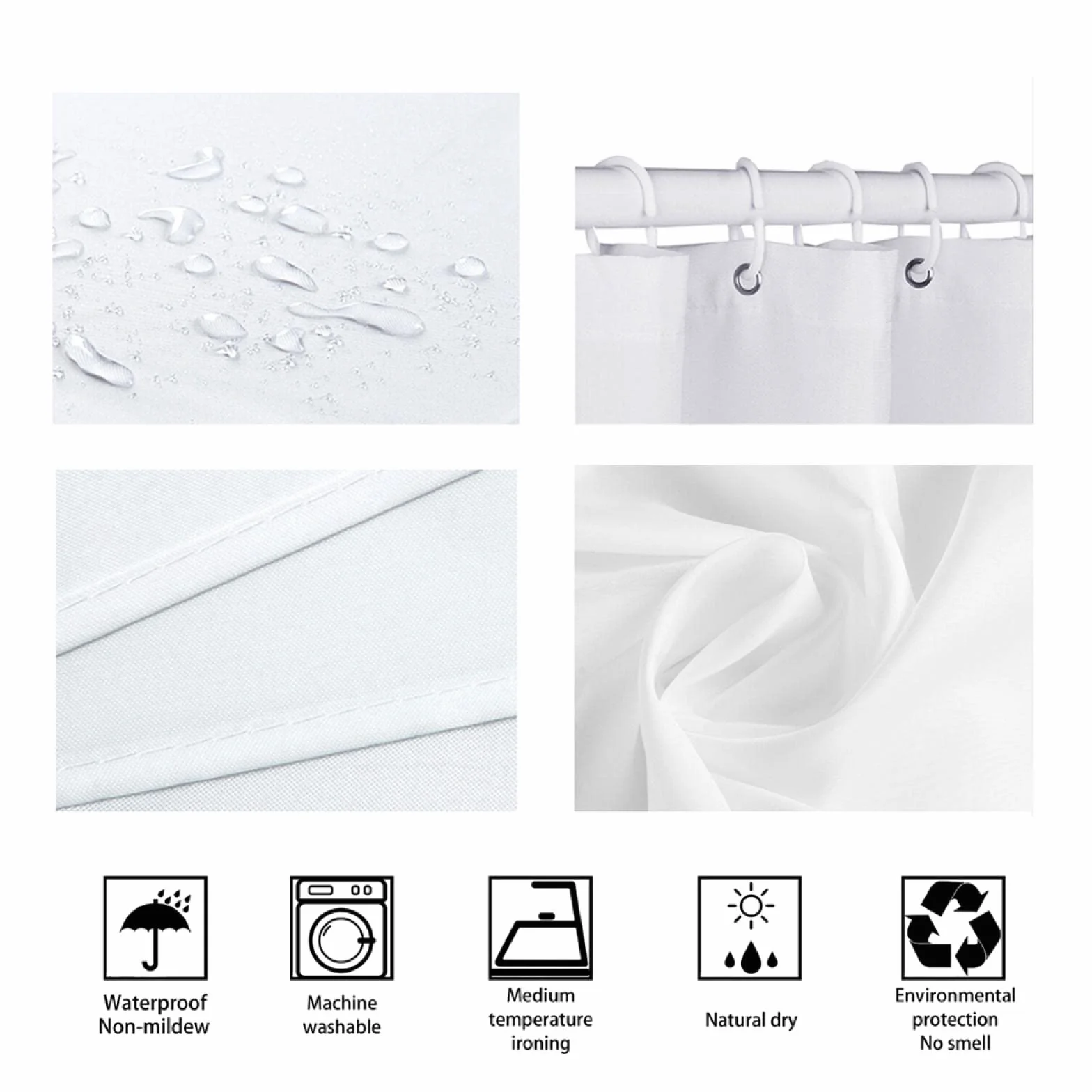 Picasso Set di tende da doccia da bagno Set di tende da bagno di design impermeabile con 12 ganci tende da vasca astratte Qualità dell'hotel Giallo W280xL200cm