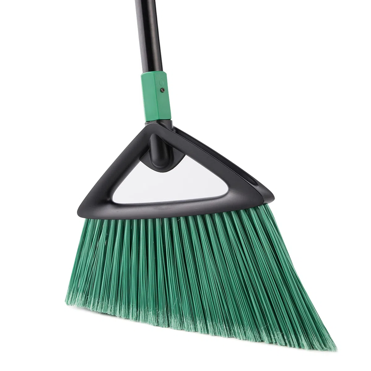 Eyliden Scopa molto resistente, scopa angolare commerciale con manico lungo, superficie ruvida, scopa esterna per garage, cortile, marciapiedi, terrazze, perfetto per cucina, ufficio, lobby