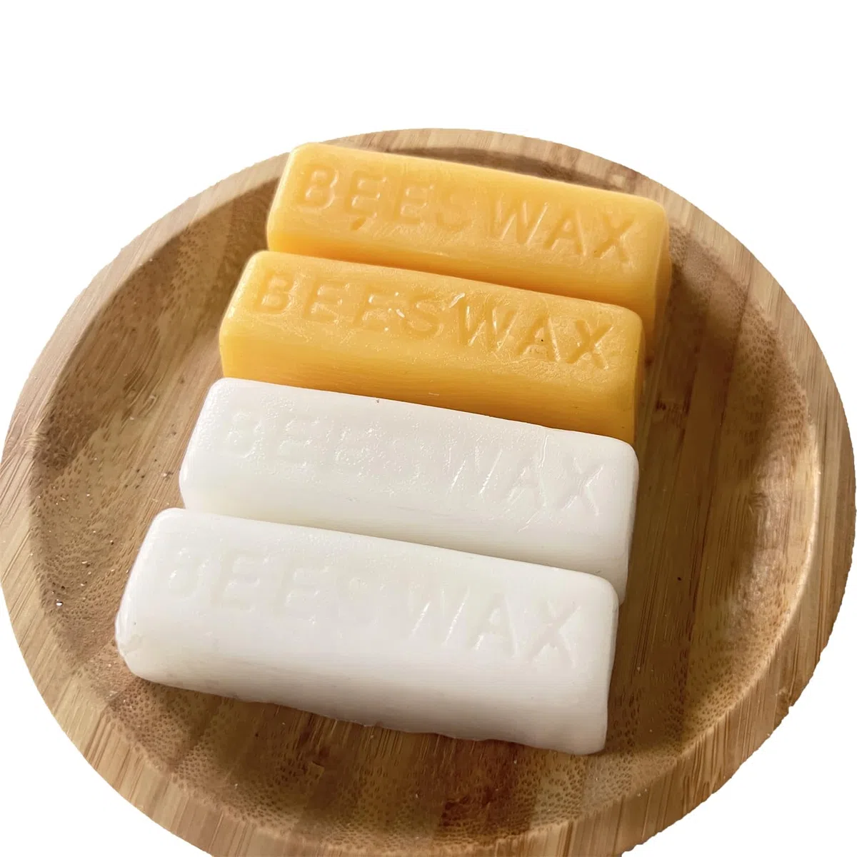 TooGet 36 Barrette di Cera d'Api Bianca Naturale, Blocco Puro per Realizzare Candele, Mobili, Lucidatura, Artigianato Fai Da Te, 1134 g
