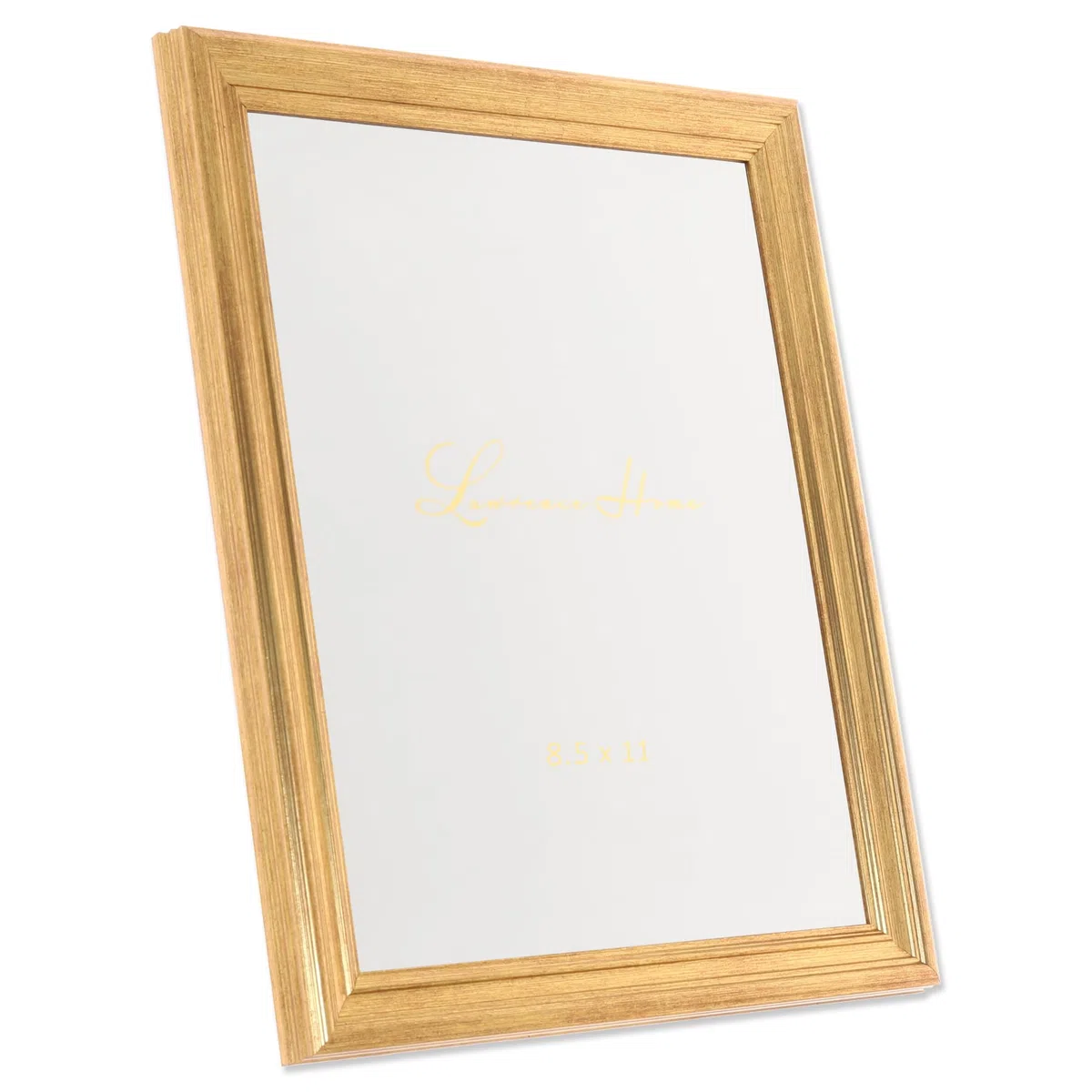Lawrence Frames 8.5 x 11 Sutter Cornice Oro Brunito