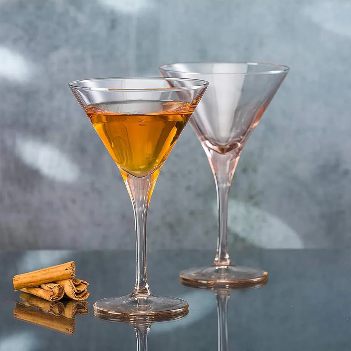 NORDIC SCHILLER Luxury Bicchieri da Martini Vetro Set di 6 175ml 100% SENZA PIOMBO Lavabili in Lavastoviglie, Bicchieri Cosmopolitan, Bicchieri da Cocktail, Martini Glasses, Cocktail Glasses