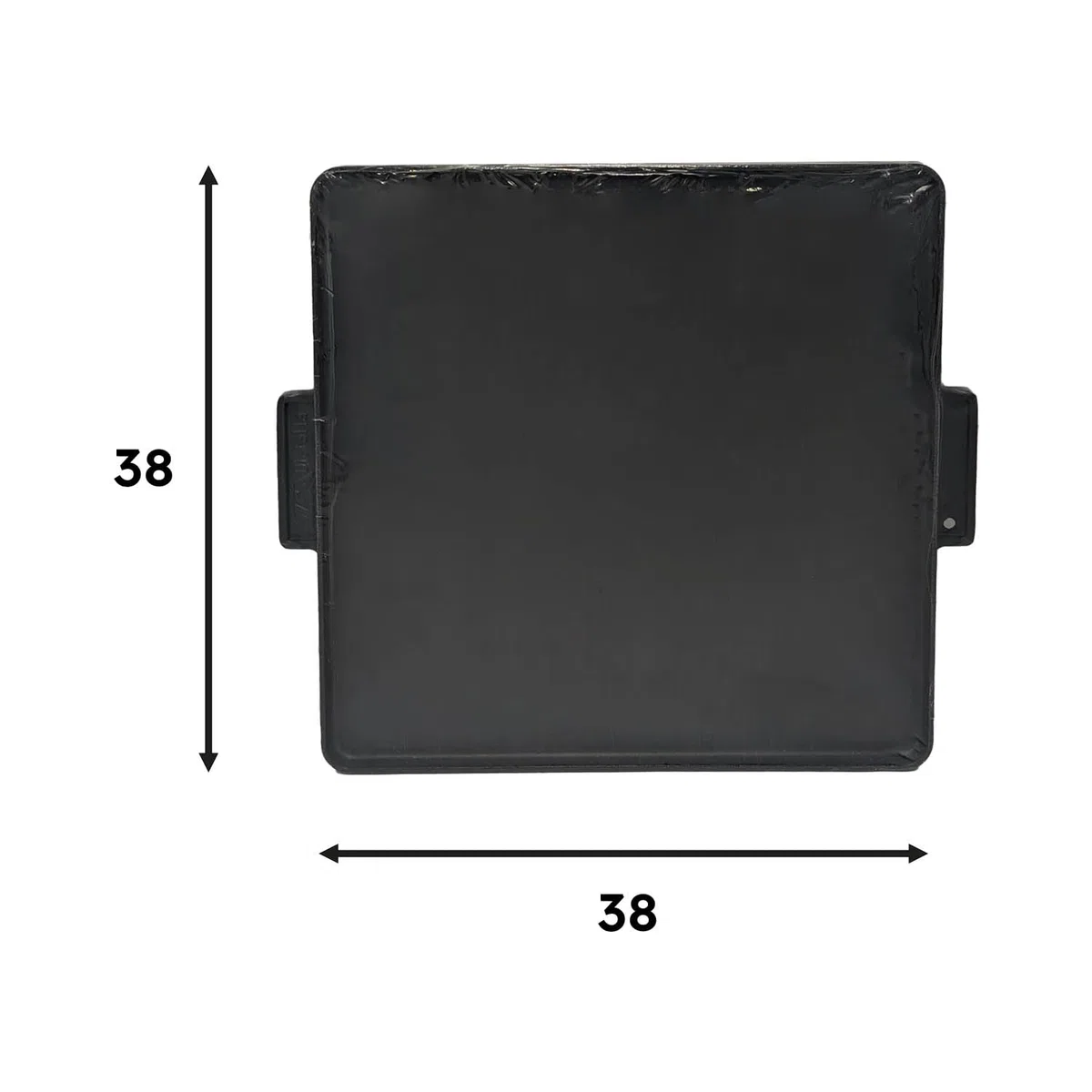 ILSA Piastra di Cottura, Ghisa Smaltata, Double Face, cm 38x38