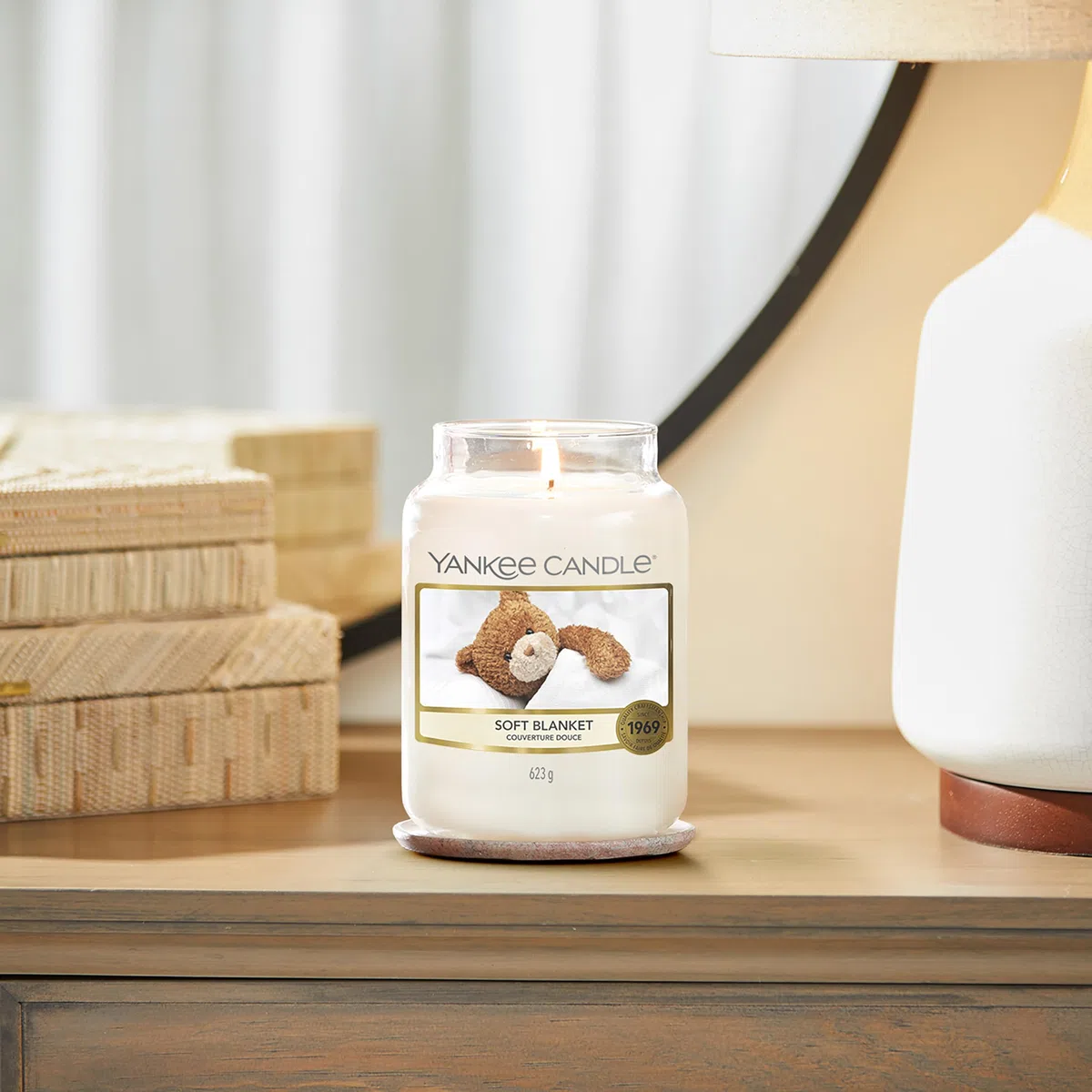 Yankee Candle Candela profumata in giara grande | Coperta morbida | Durata Fino a 150 Ore | Regali per donne