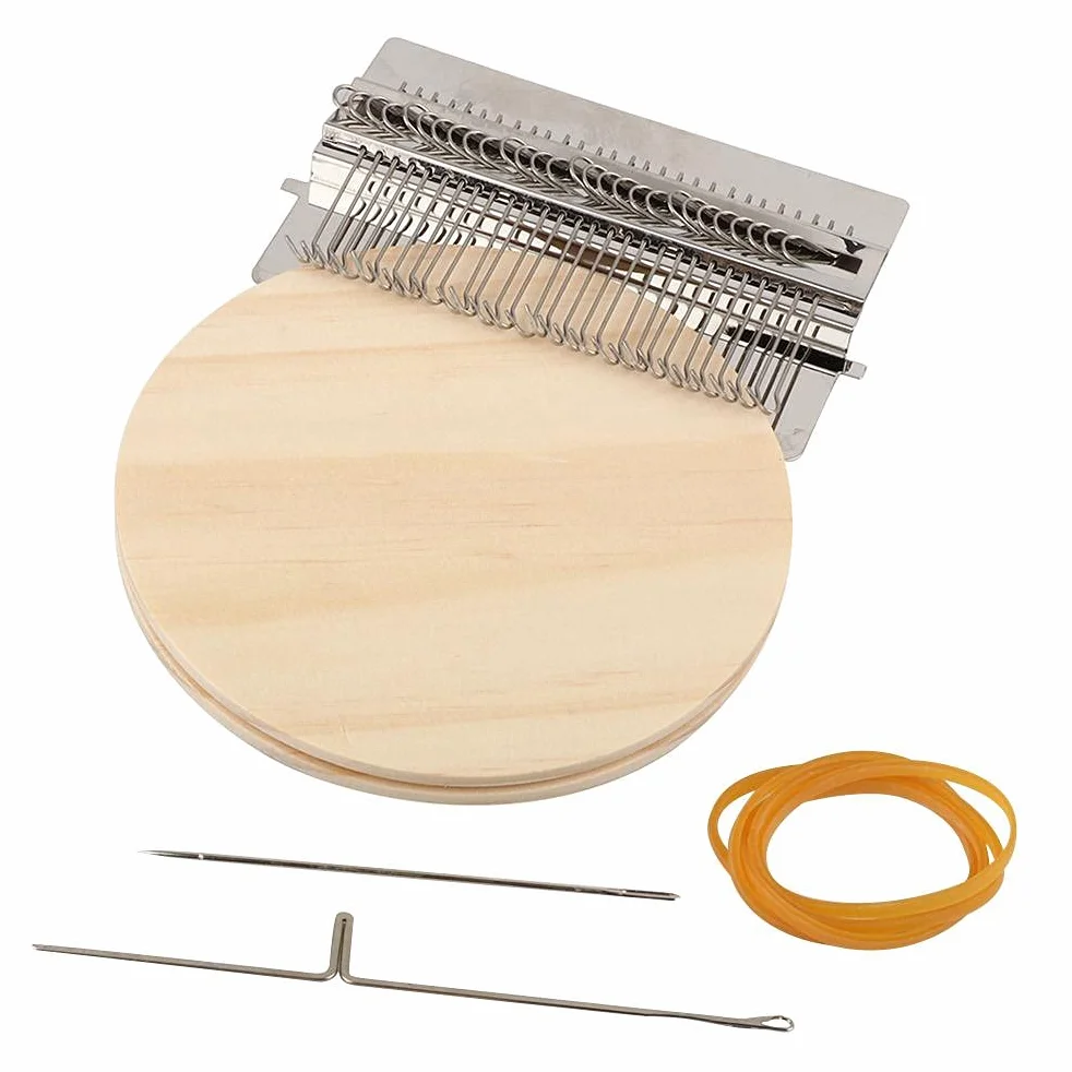 Mini Telaio da Rammendo Speedweve Type Weve Tool, Kit Telaio per Tessitura Piccolo, per Rammendare Rapidamente Jeans, Riparare Abiti, Arti di Tessitura Fai-da-te, Telaio da