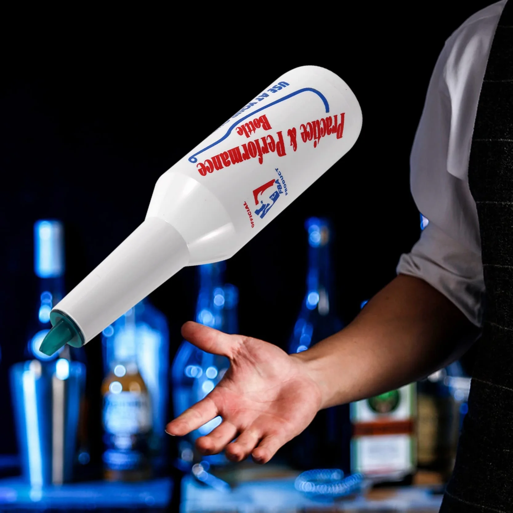 Flair Bartender Bartending Practice Bar Pub Bottiglia di Vino Cocktail Shaker -