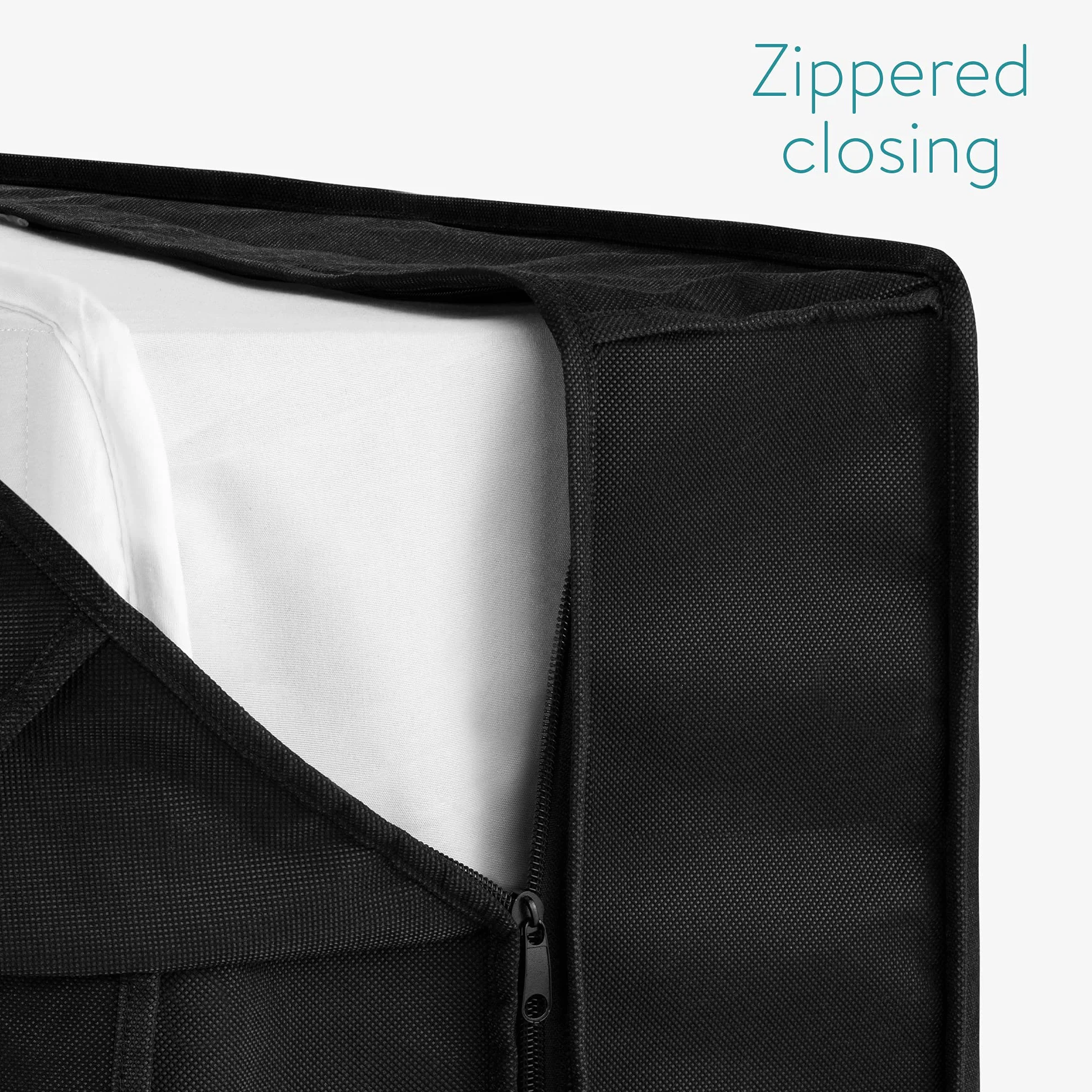 Navaris Custodia Materasso Letto Singolo 90x200x25cm - Cover Coprimaterasso con Cerniera e Manici - Sacco Protezione Materassi per Stoccaggio Trasloco