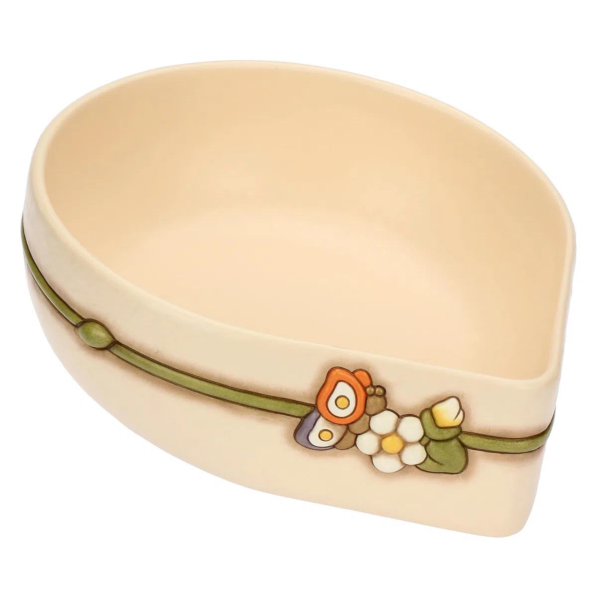 THUN - Ciotola grande - ceramica - Collezione Country Bloom - 31X27X8,7 cm