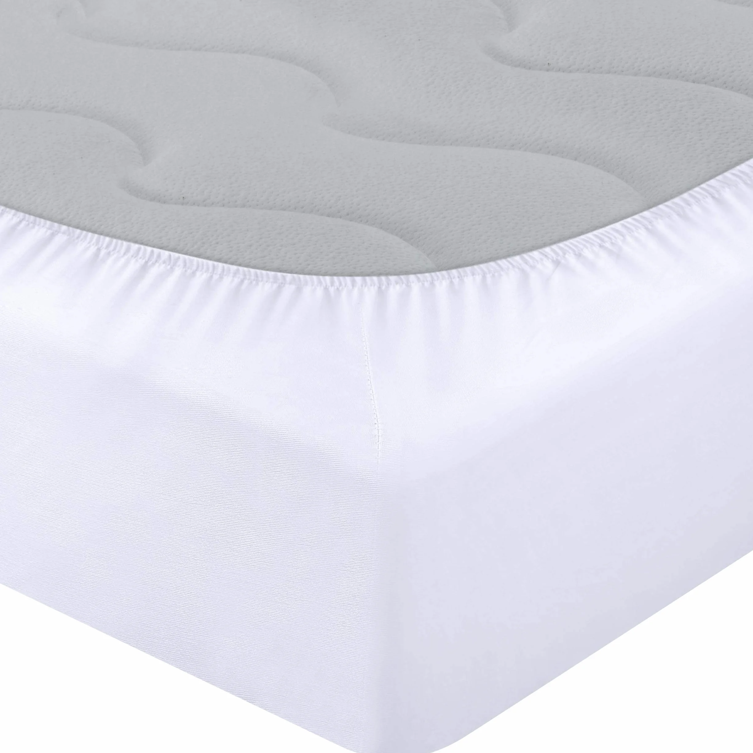 Utopia Bedding Coprimaterasso Matrimoniale Impermeabile 160 x 200 x 30 cm, Certificato OEKO-TEX, Proteggi Materasso, Traspirante, Lavabile, Stile Montato Tutto Intorno Elastico