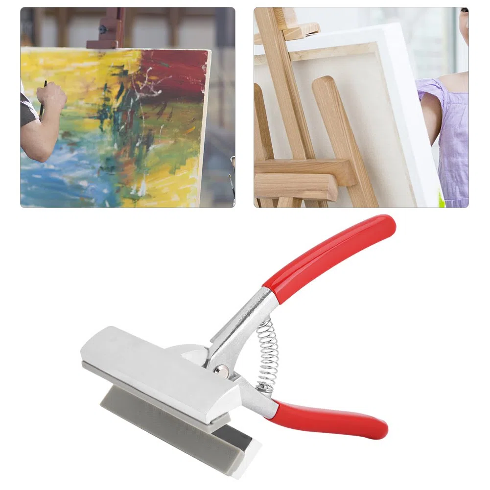 Pinza per tela, fissatore estensibile 12 cm per tendere tele da pittura a olio for uso artistico