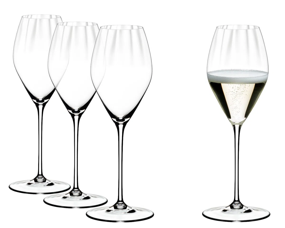 Riedel Performance - Set di 4 bicchieri da champagne