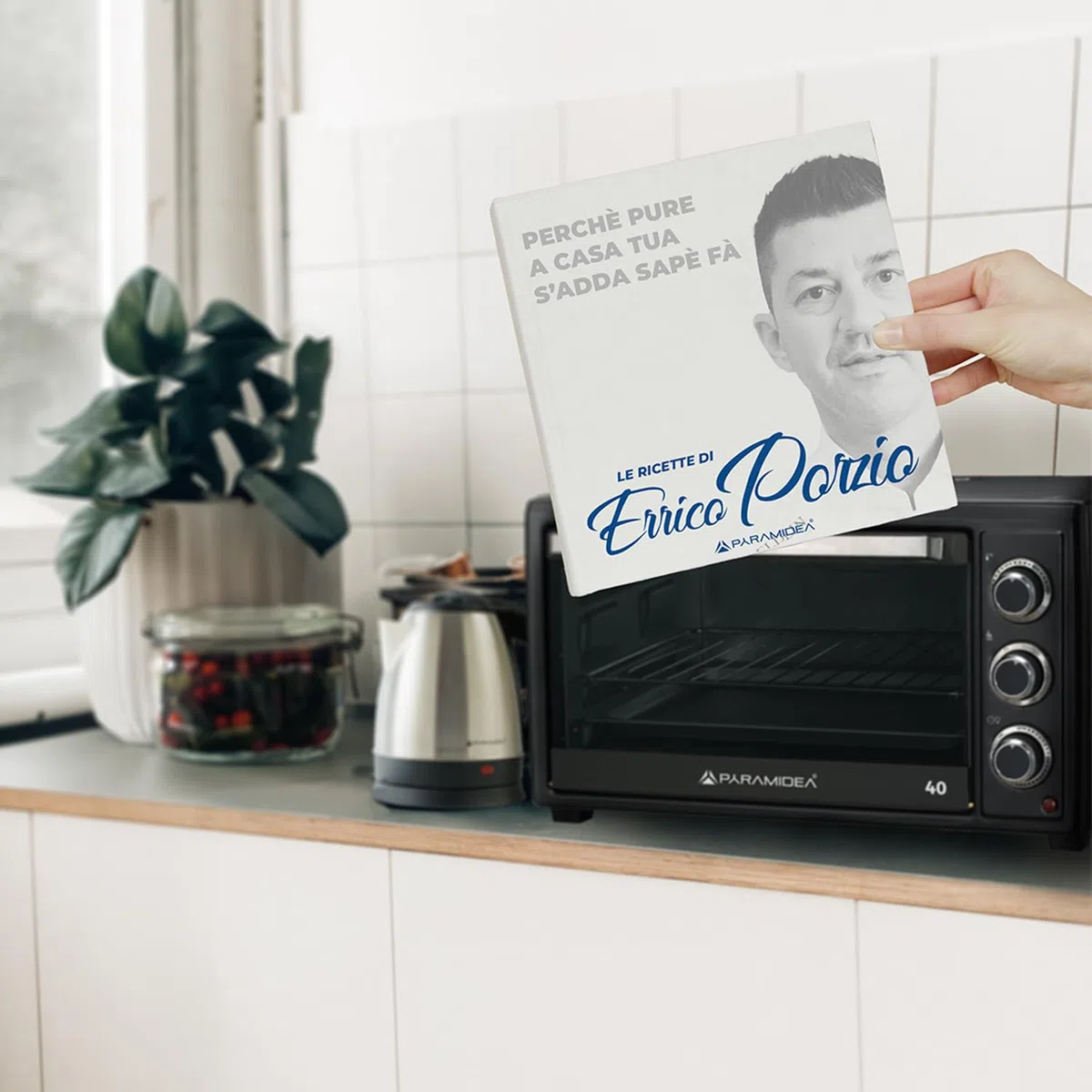 PYRAMIDEA Forno Elettrico Ventilato 40 L Colore Nero FOV4215B