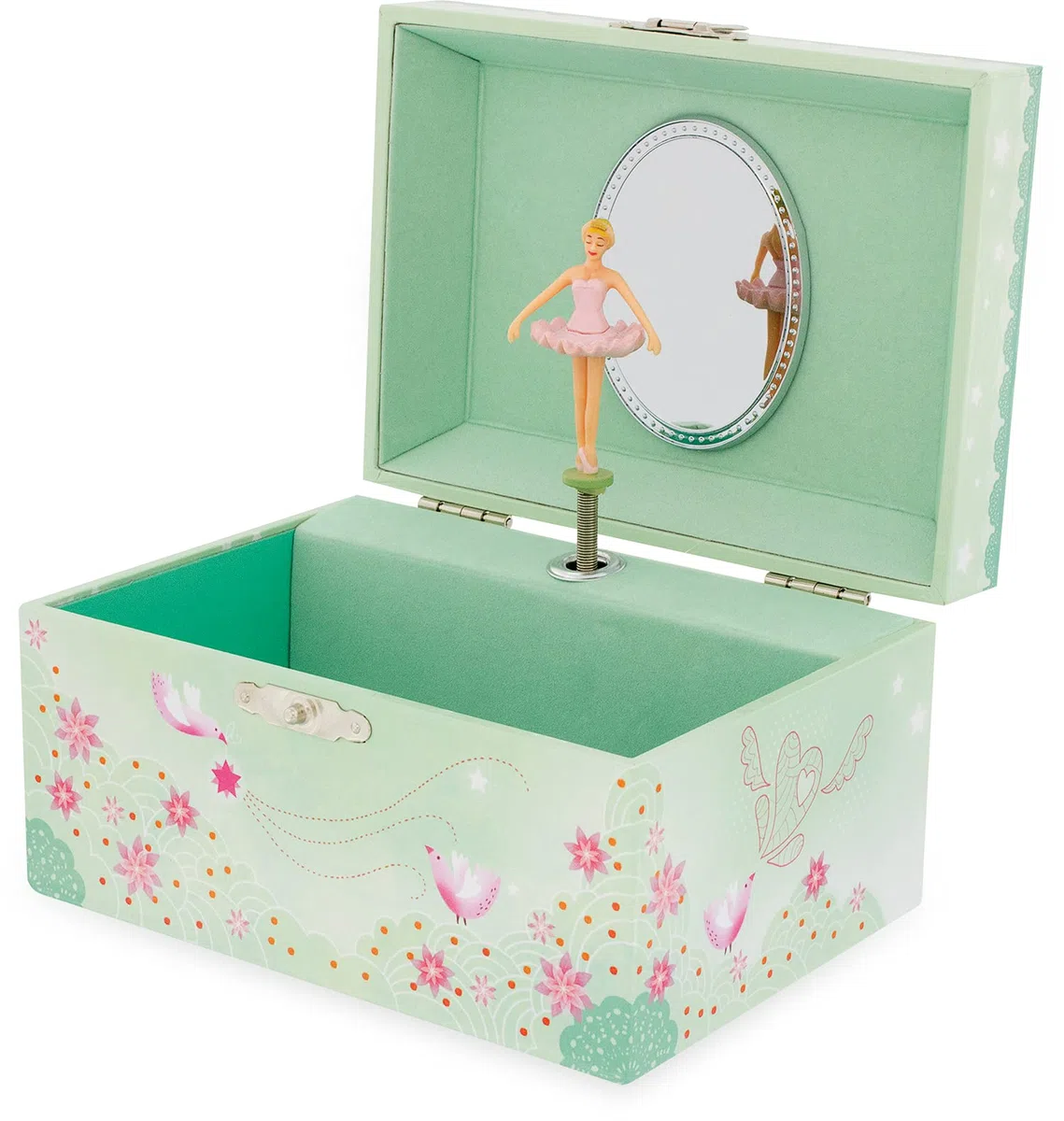 Vicky Tiel PORTAGIOIE CARILLON BALLERINA E STELLE, verde