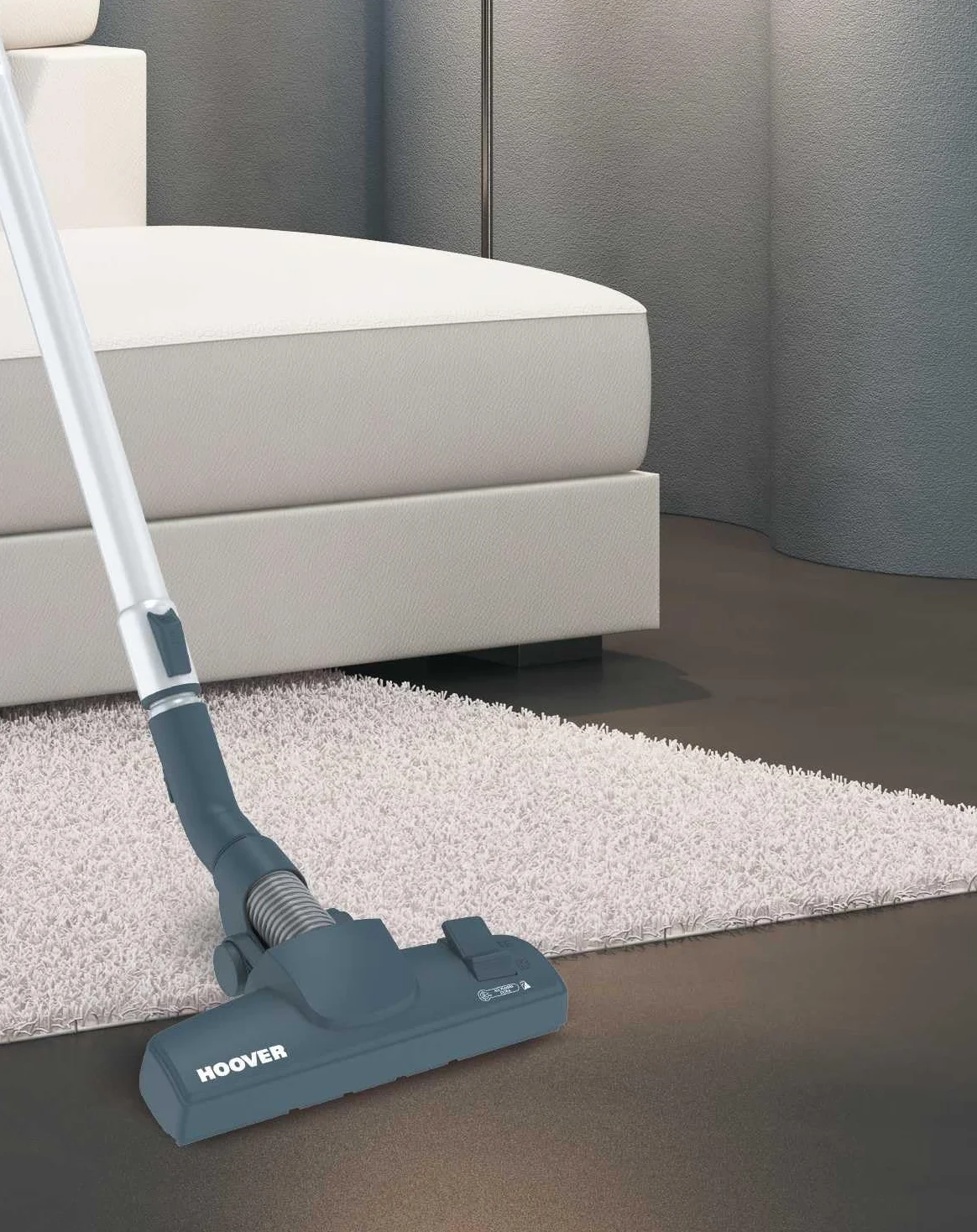 Hoover G236Ee 35601706 Spazzola Tappeti e Pavimenti, W, Decibel, Nero