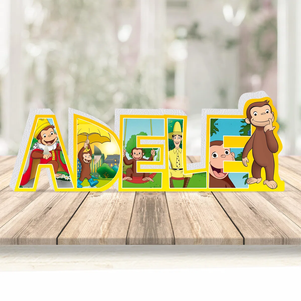 Nome Personalizzato Tema Curioso Come George