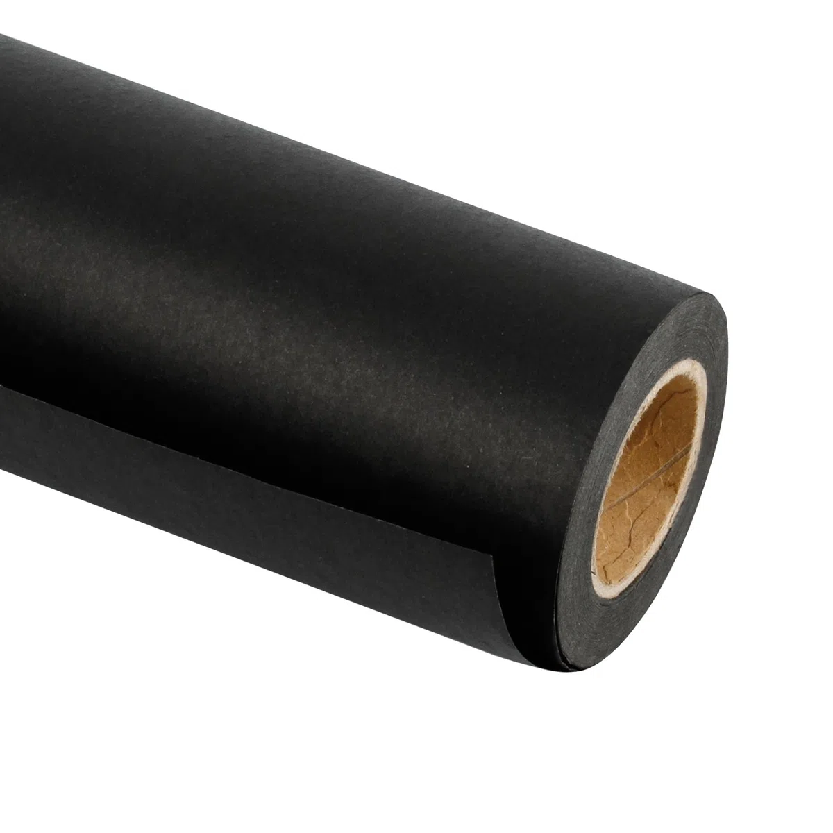 RUSPEPA Rotolo Di Carta Kraft Nera - 76,2 Cm X 30 - Carta Riciclata Perfetta Per L'Artigianato, L'Arte, Il Confezionamento Di Regali, L'Imballaggio, La Posta, La Spedizione, Il Pagliolo E Il Pacco