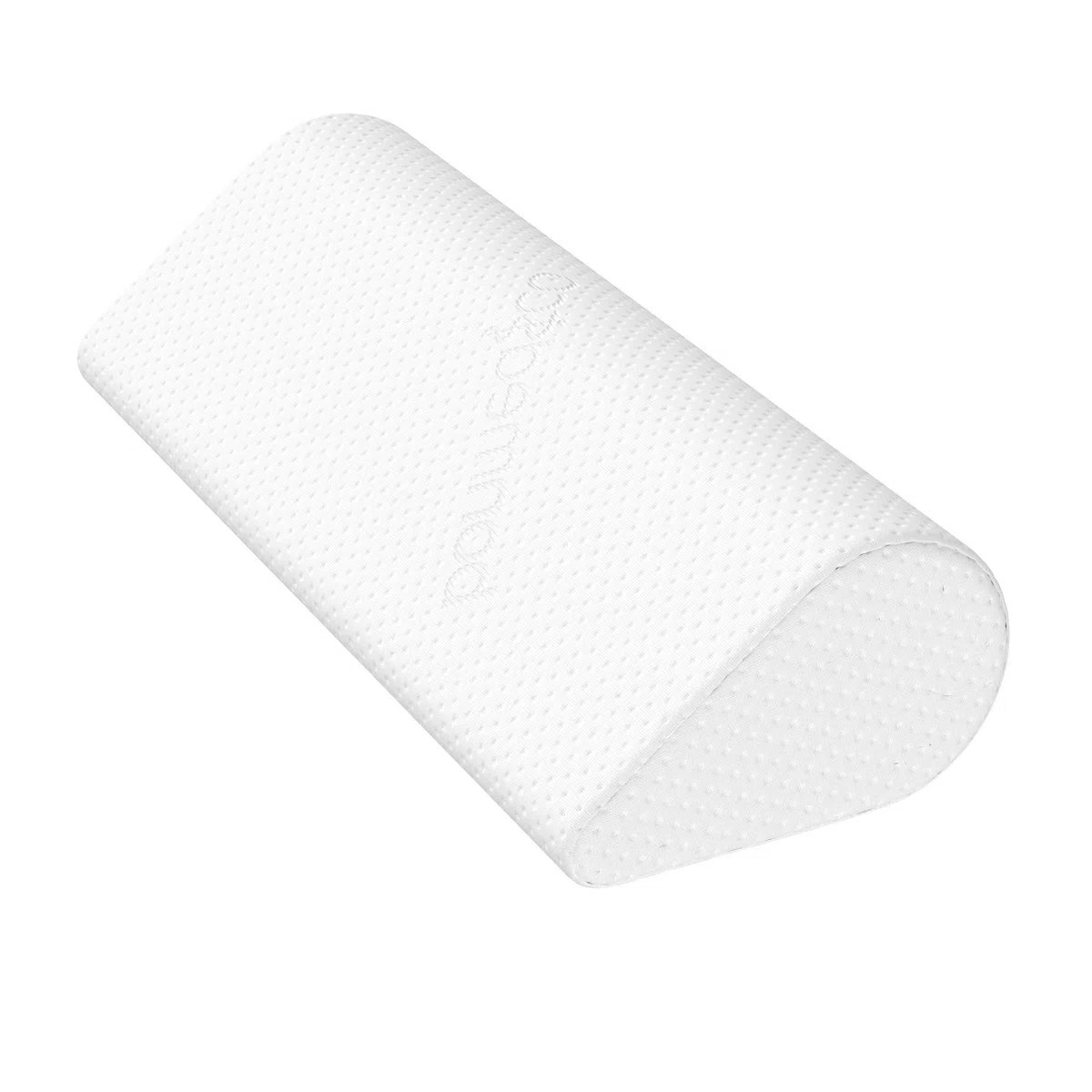 bonmedico Cuscino Cervicale Ergonomico in Memory Foam - Guanciale Anatomico Traspirante per Dormire su Letto - Poggiatesta Ortopedico con Federa Lavabile per Collo e Testa