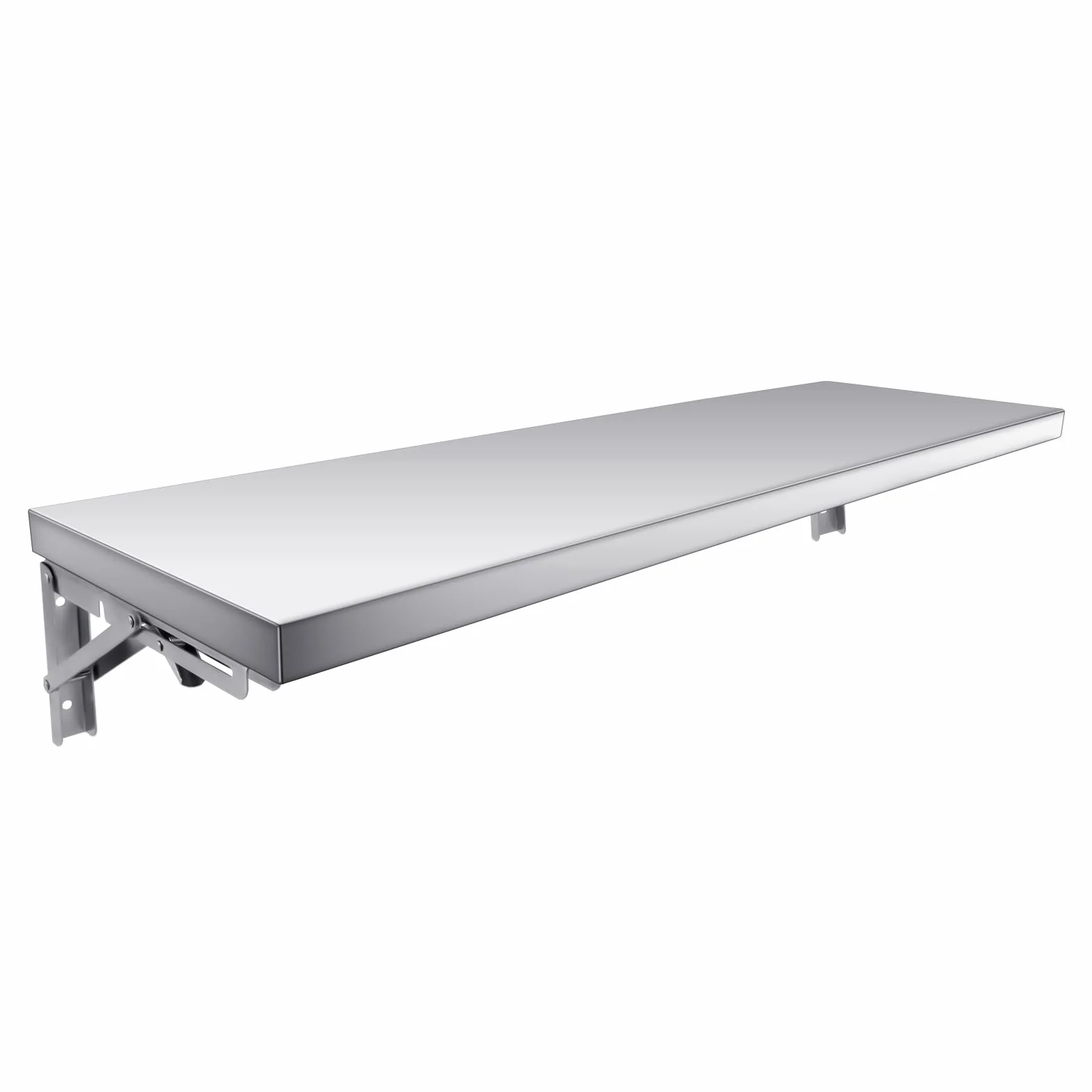 TAIMIKO - Mensola da parete in acciaio inossidabile, pieghevole, a parete, per cucina commerciale, food truck, ristorante, garage, lavanderia, stanza utilità, tavolo pieghevole per lavanderia (60 cm)