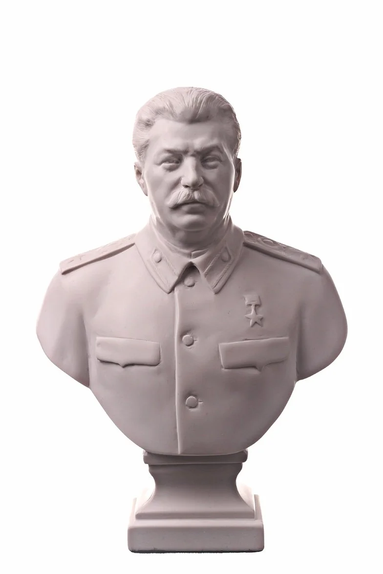danila-souvenirs busto statua scultura in marmo del capo russo sovietico Iosif Stalin 24 cm