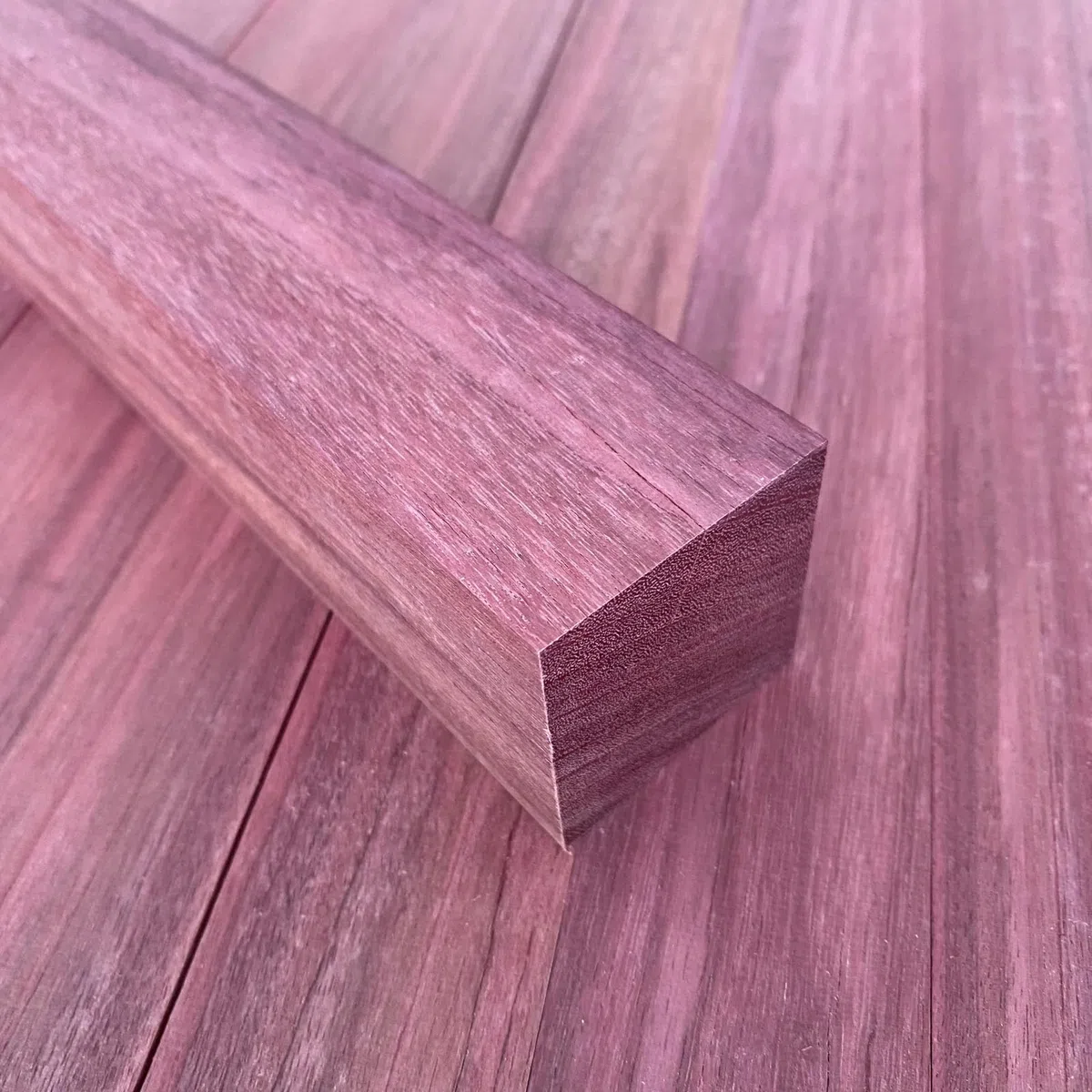 ECI Purple Heart Amaranth - Ripiano 40 x 300 mm, in legno di tornitura, suono viola, legno