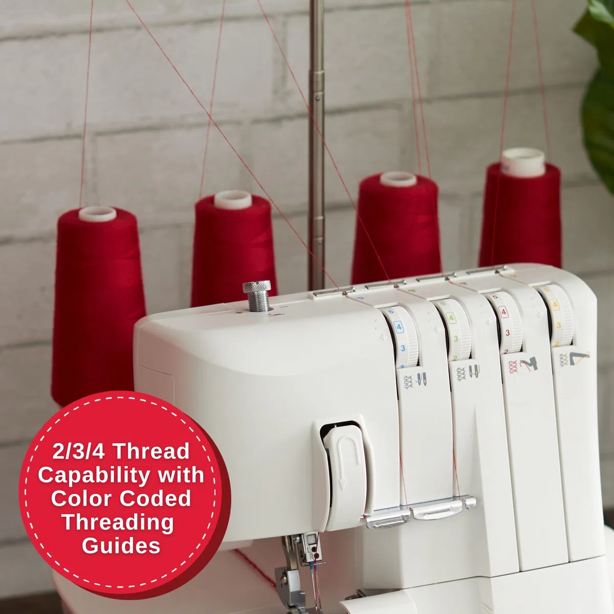 SINGER S14-78 Serger, Bianco