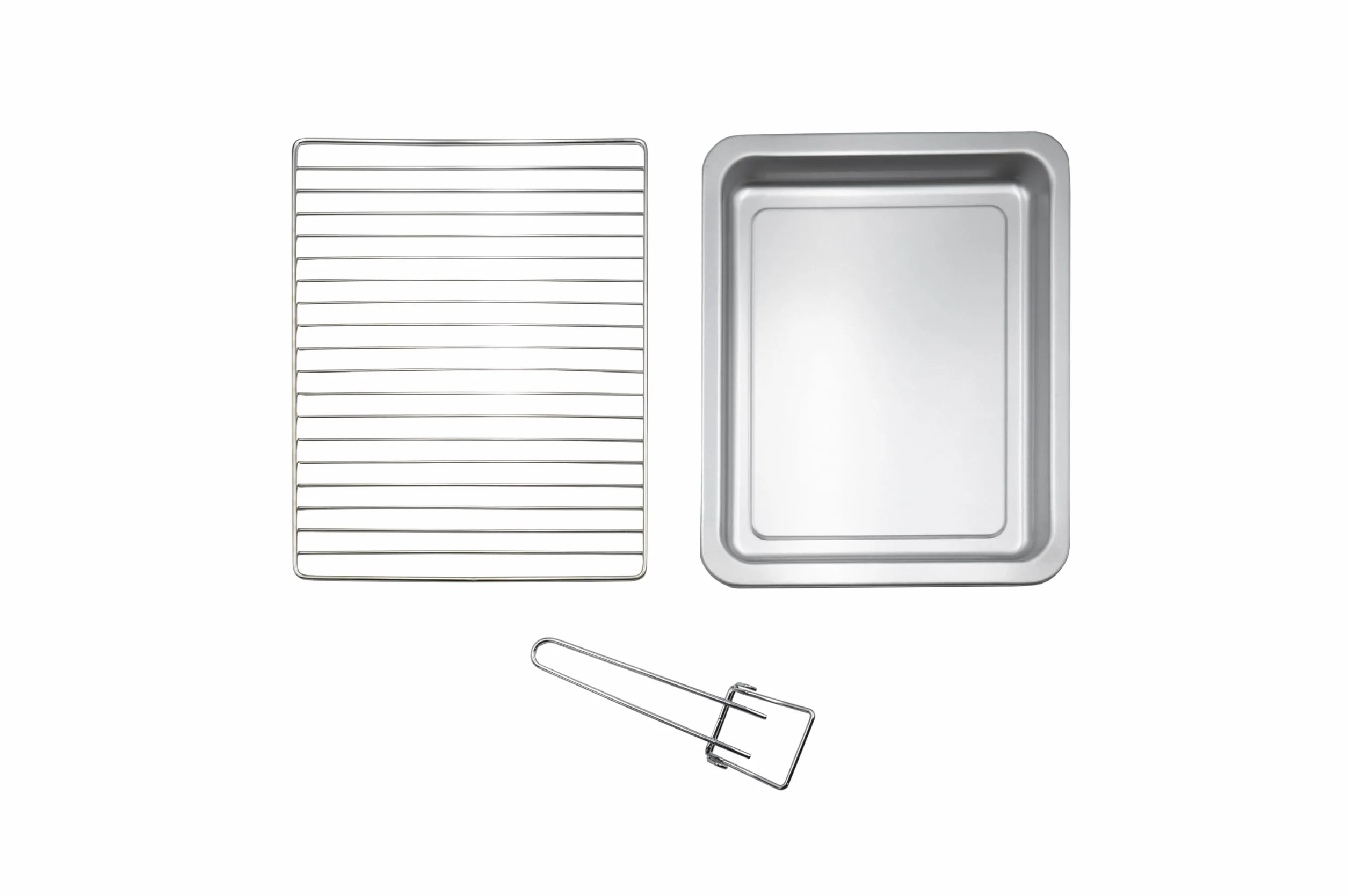 BEHOME Fornetto Elettrico Ventilato 20L da Tavolo, Temperatura fino a 230°, Timer 60 min, Forno Elettrico da tavolo con griglia, teglia e sollevatore griglia inclusi, antiaderente, doppio vetro
