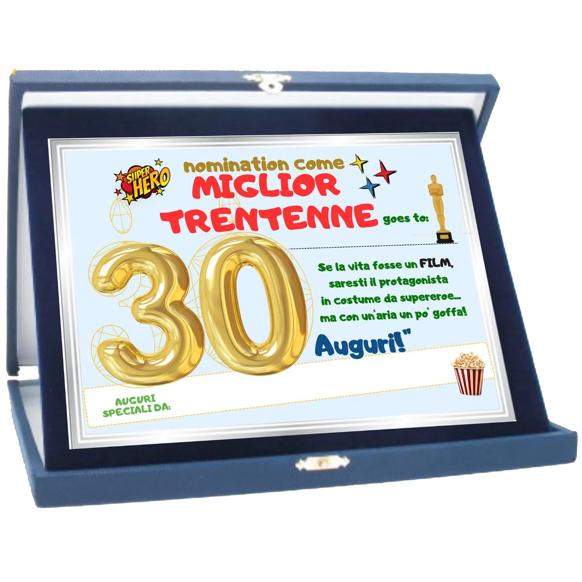 Targa Idea Regalo per xxxxxxxxxxxx Idea Regalo per Ricorrenze, Compleanno e Commemorativa in Cofanetto Rigido 23x13 con Targhetta in Metallo