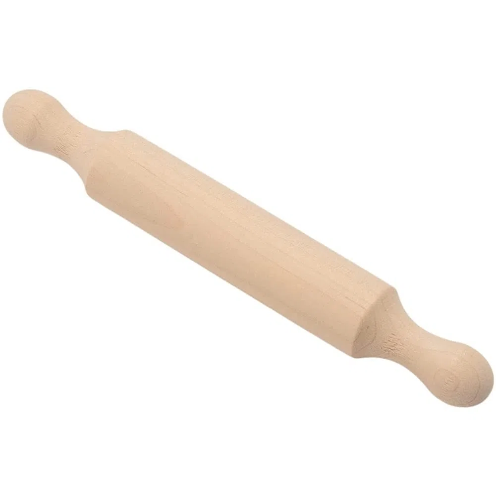 20 Pezzi Mini Mattarello in Legno da 6 Pollici Lungo Cucina Mattarello Piccolo Rullo per Pasta di Legno per Bambini Fondente