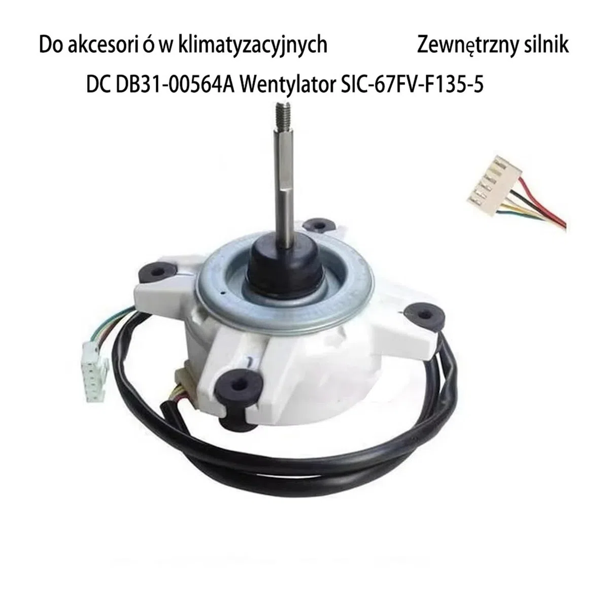 Ventilatore for motore CC esterno for aria condizionata DB31-00564A SIC-67FV-F135-5, compatibile con Samsung