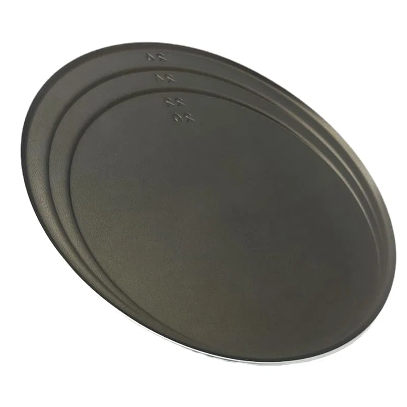 VIRSUS Coperchio Girafrittate Antiaderente 561, Diametro 32 cm, Coperchio in Acciaio Inox, Maniglia a forma di Gallo, Adatto per Pentole e Padelle, Coperchi per Frittate, Crèpes, Omelette (Verde)