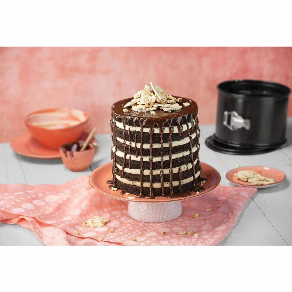 ORIGINAL KAISER Inspiration, stampo da forno a cerniera per cuocere il panettone, con fondo piatto, 20 x 14 cm, con bordo extra alto, antiaderente, per 1/2 porzioni