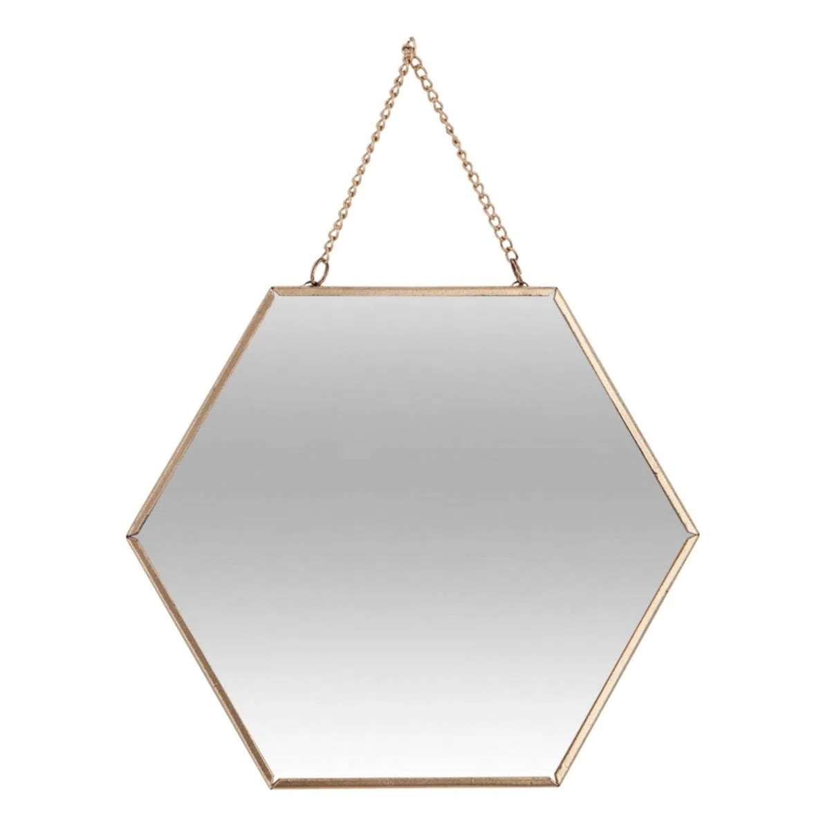 ATMOSPHERA CREATEUR D'INTERIEUR - Set di 3 specchi Dorati l20 25 30cm